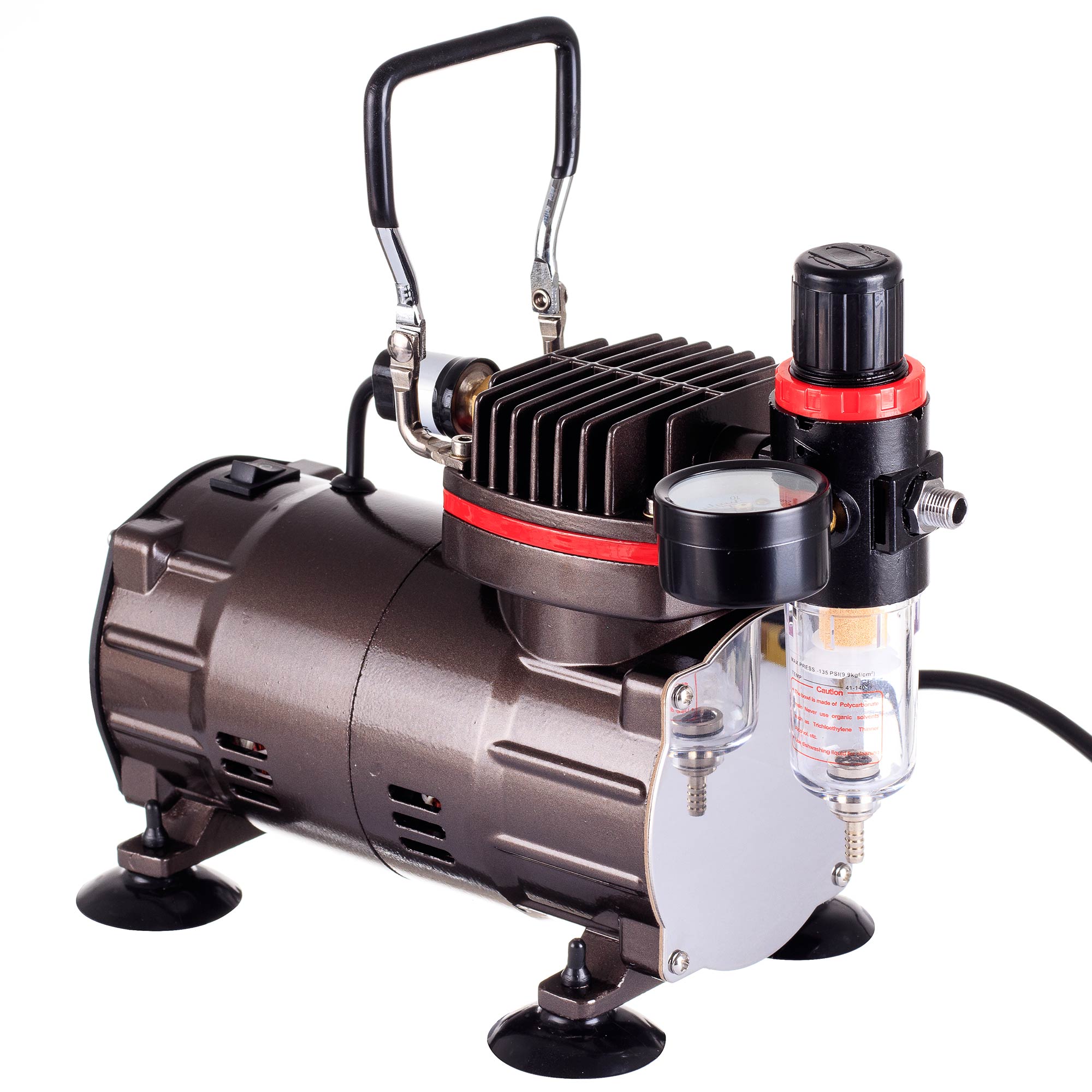 Kompresor pro Airbrush, Kompresor Účinný, Malý, Tichý, Bezolejový, 23 l/min