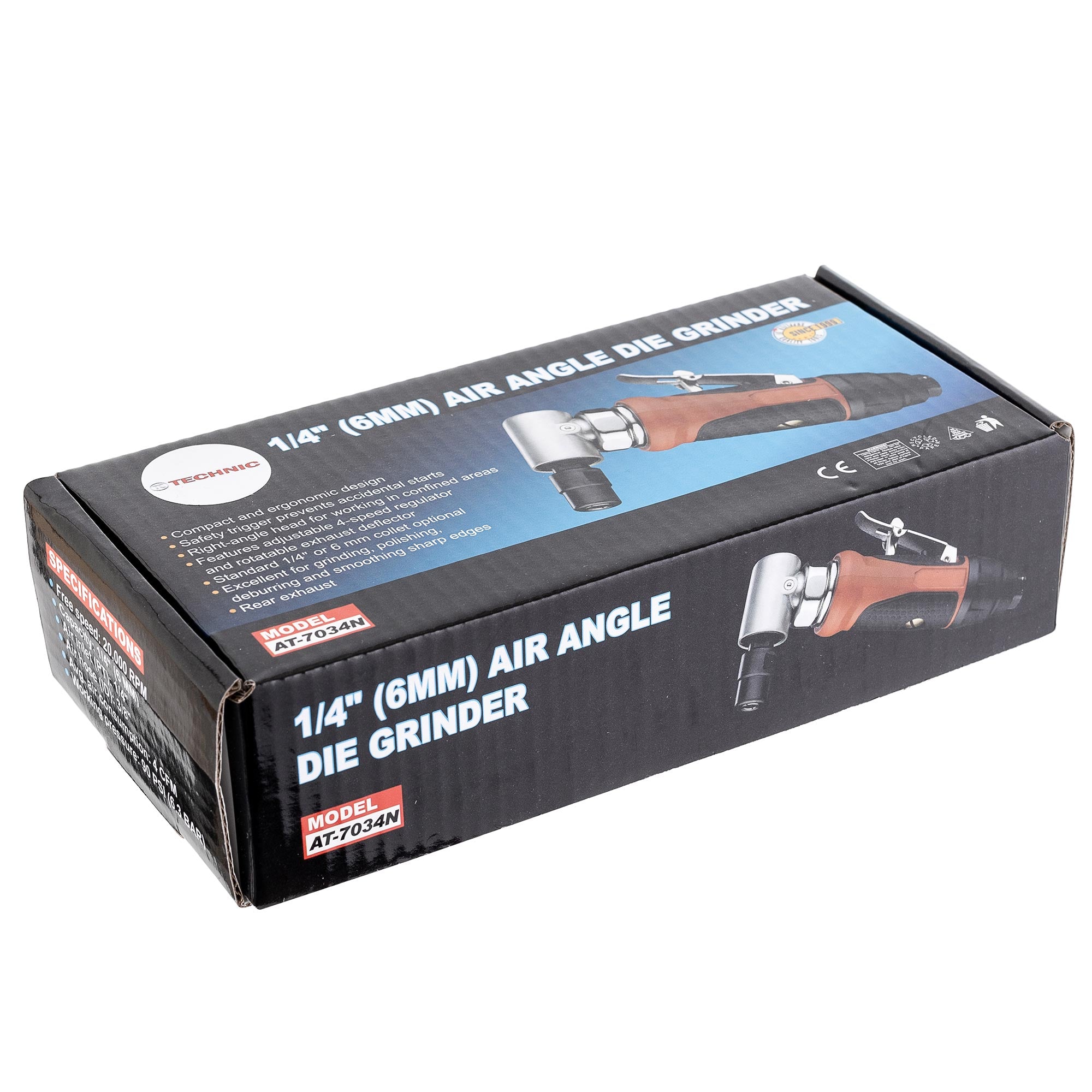 Pneumatická úhlová bruska Technic AT-7034N