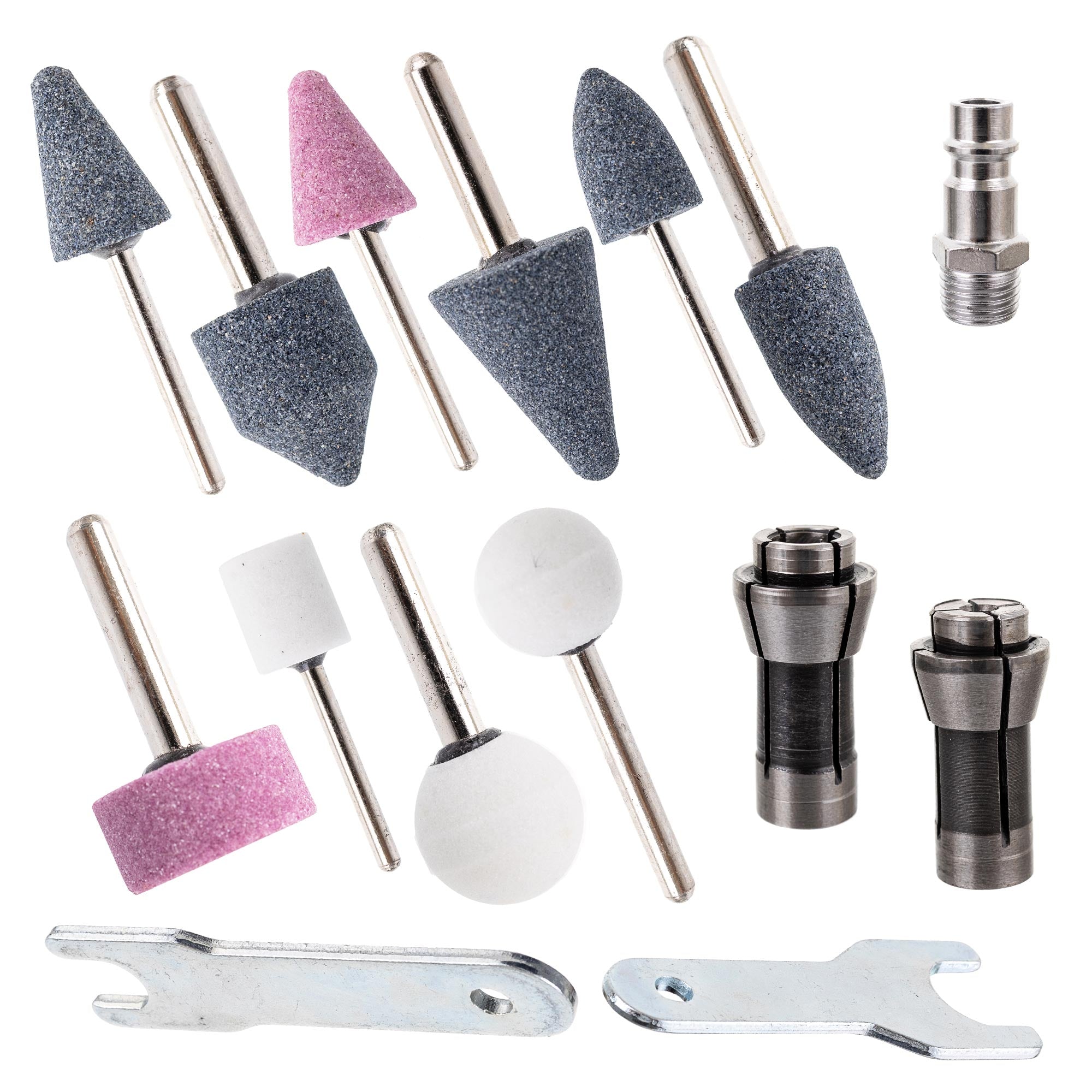 Sada Pneumatická stopková bruska, rovná,