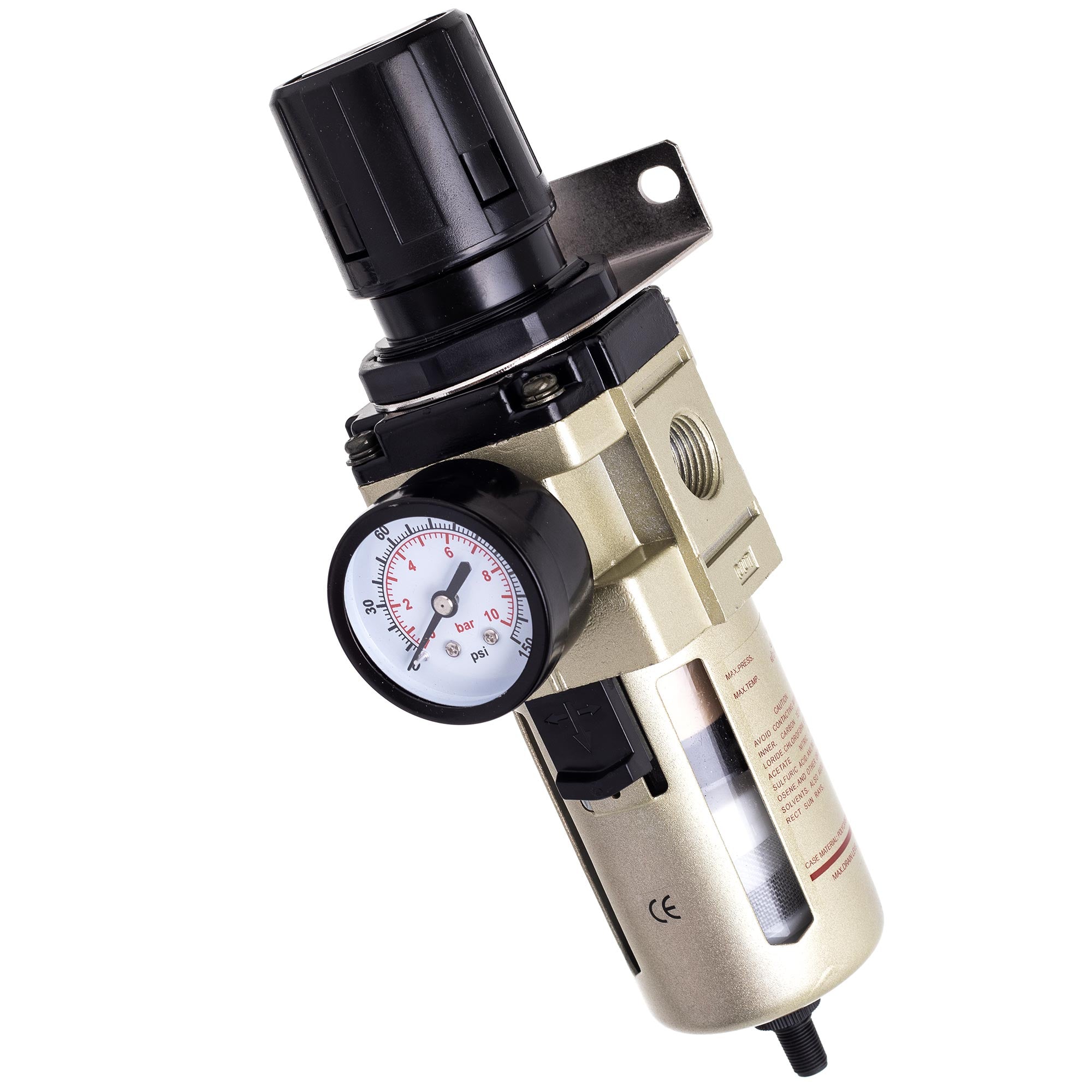 Redukce filtru 1/2 AUTOMATIC pro kompresorový dehydrátor Dehydrátor Manometr