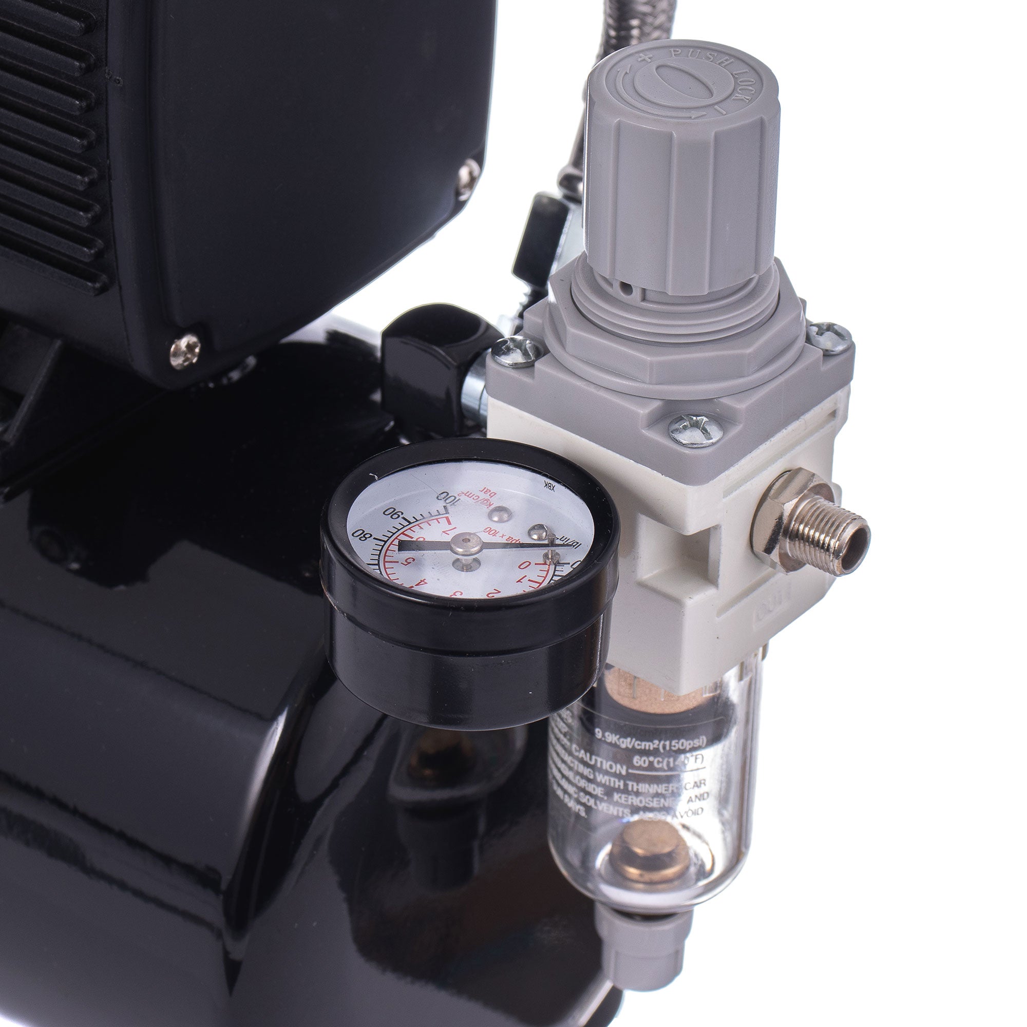 Kompresor pro Airbrush VÁLEC Dva ventilátory FENGDA