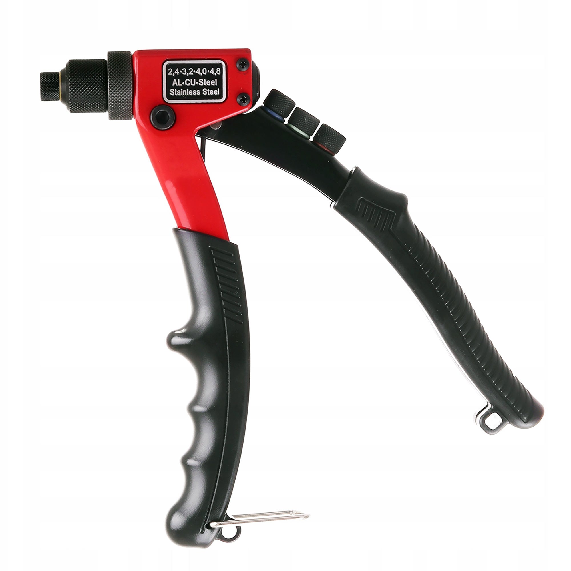 Nýtovač ruční 2,4 3,2 4,0 4,8 KALENÝ + hliníkové nýty 400 ks.