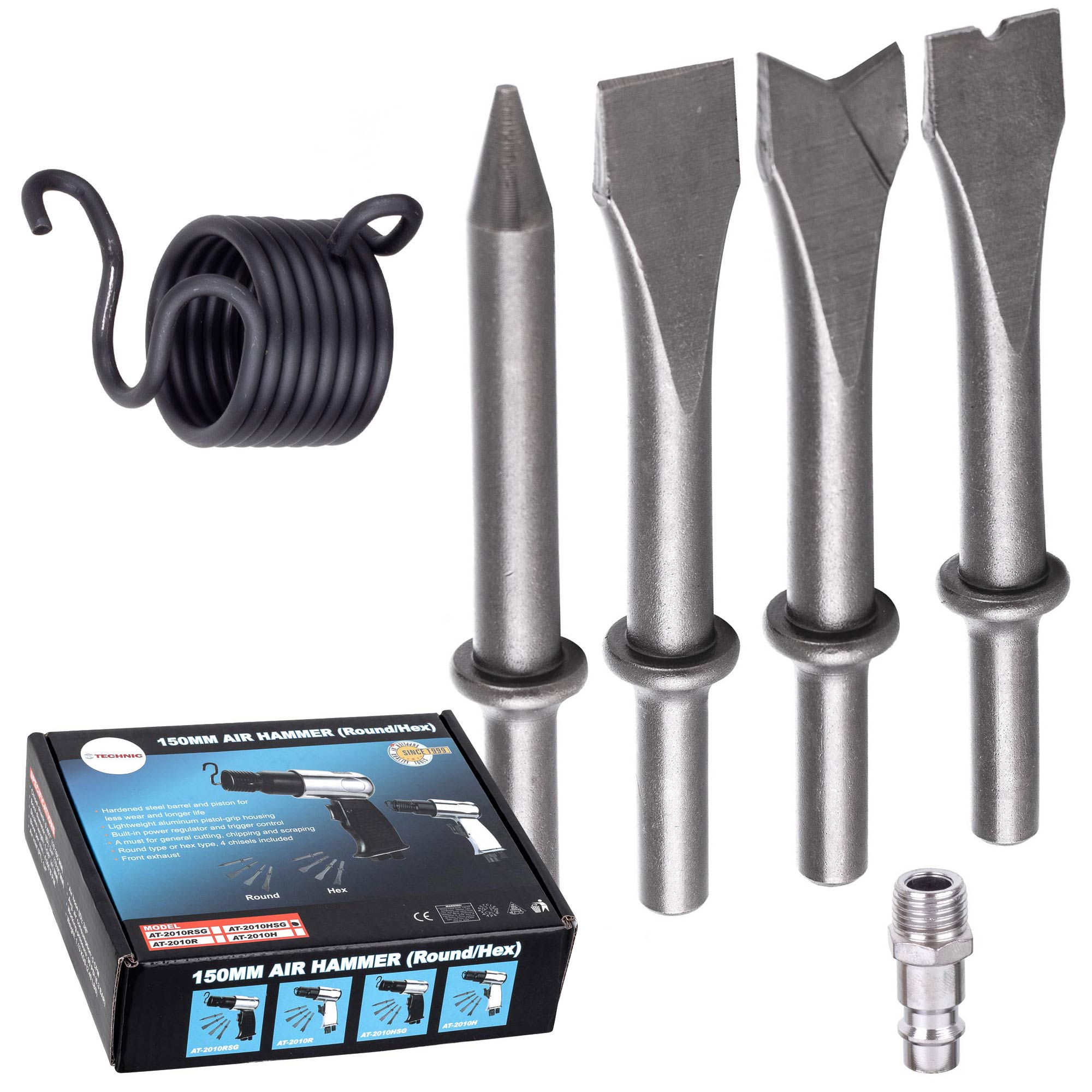 Vzduchové kladivo 150mm Hroty, dláta a dláta