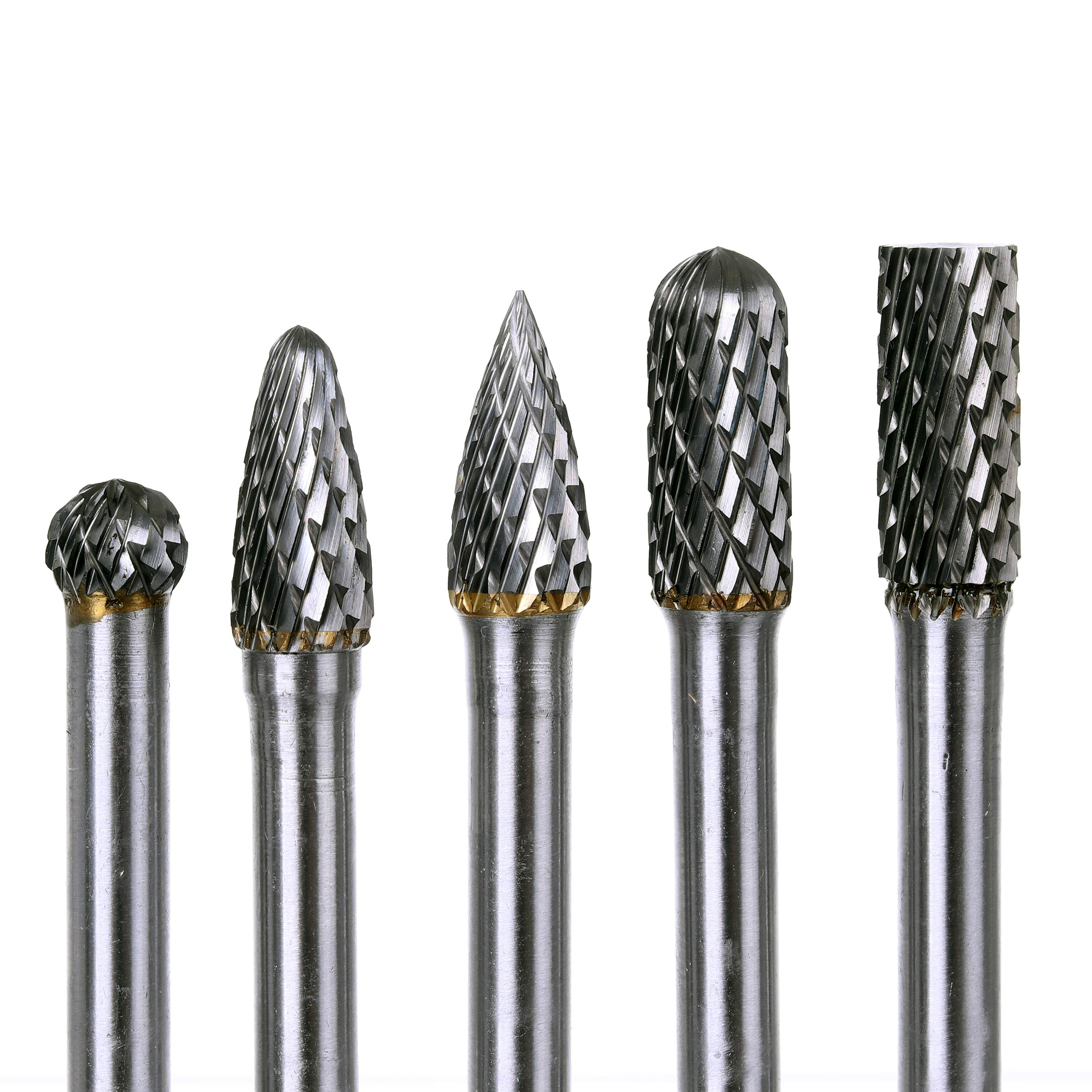 Frézy, 5ks 6x8mm Widiowe for Metal, Stopkové Pilník Karbid wolframu