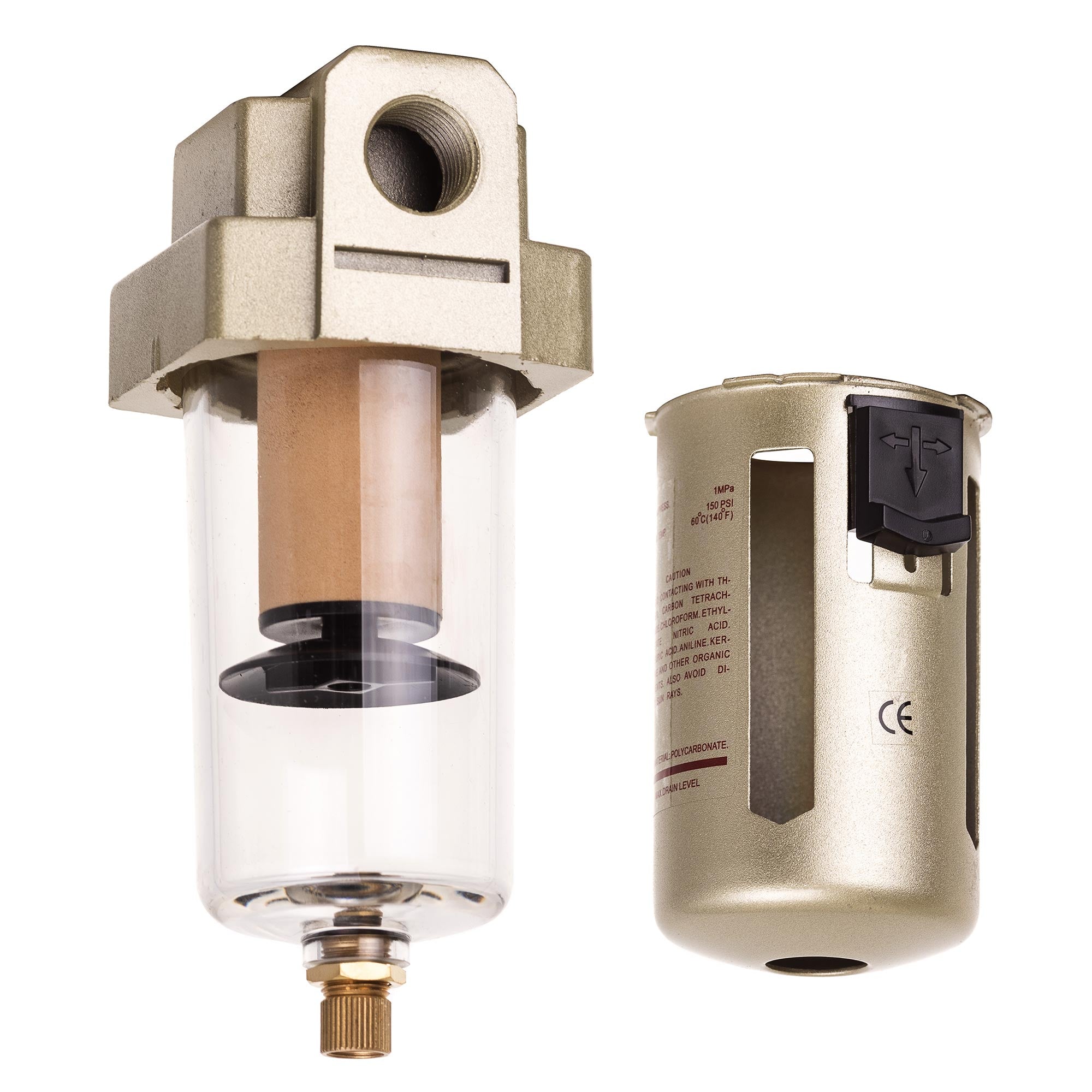 Vzduchový filtr Dehydrátor Separátor 1/2 40um