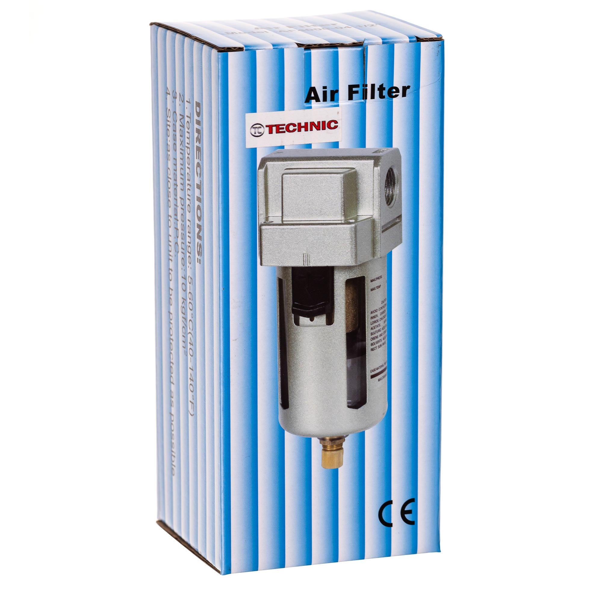 Vzduchový filtr Dehydrátor Separátor 1/2 40um