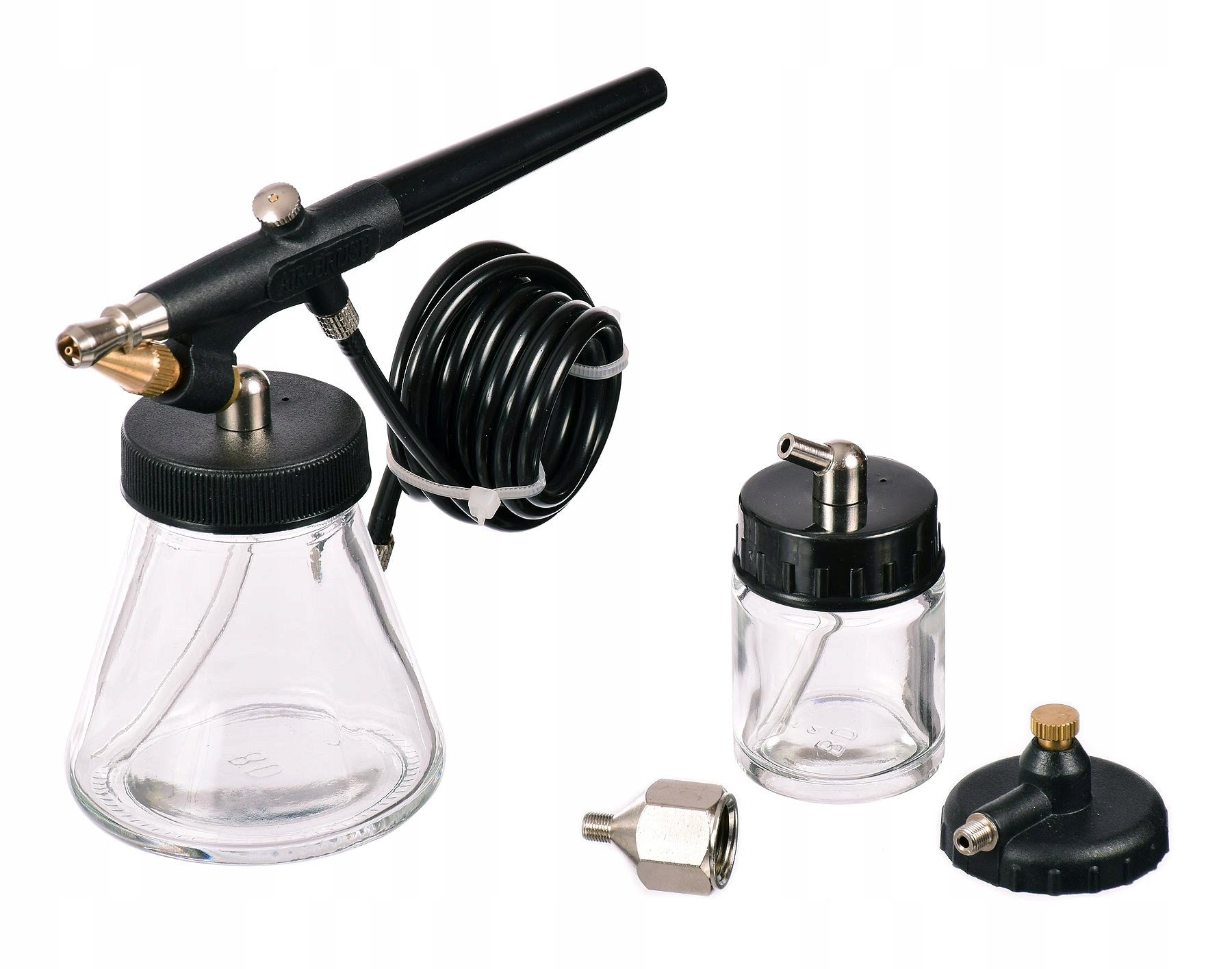 Airbrush pro velký kompresor AIRBRUSH 80ml 0,8mm