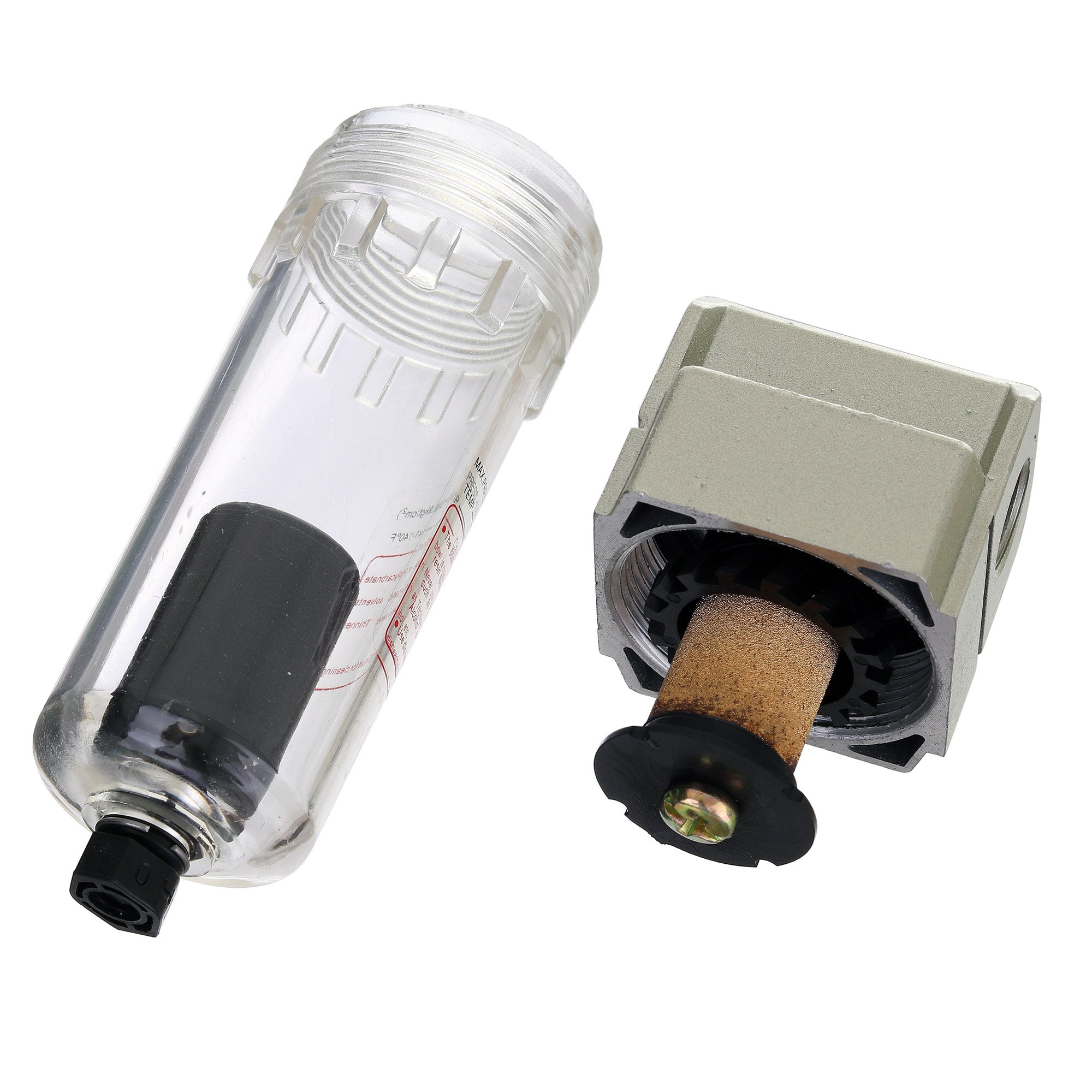 Vzduchový filtr / separátor dehydrator 1/4' Auto drain
