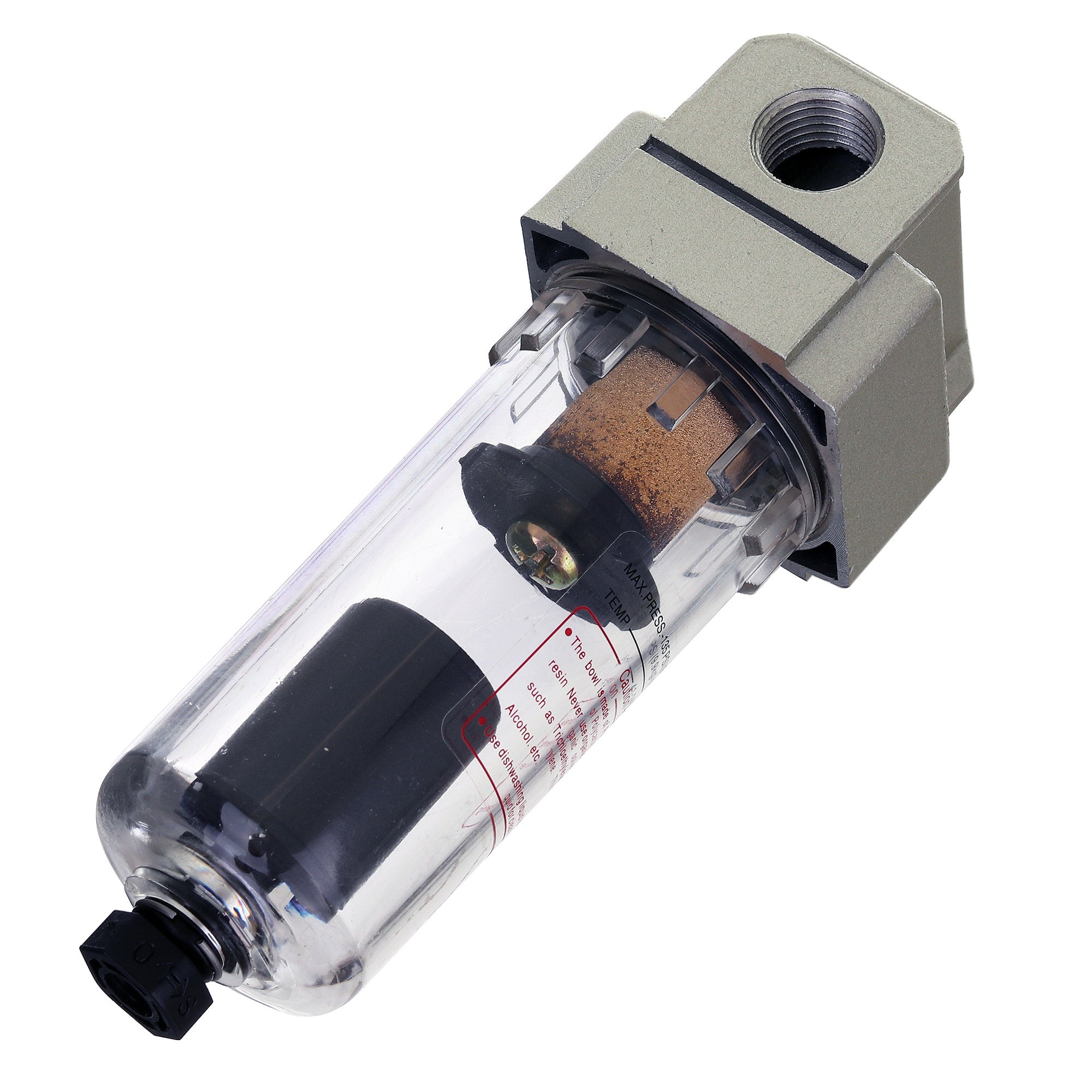 Vzduchový filtr / separátor dehydrator 1/4' Auto drain