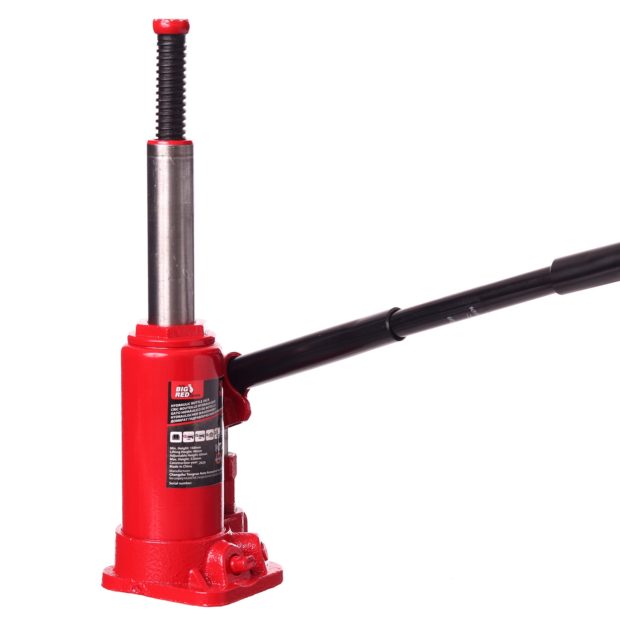 Automobilový hydraulický sloupový výtah, 3T nízký profil 168-326 mm