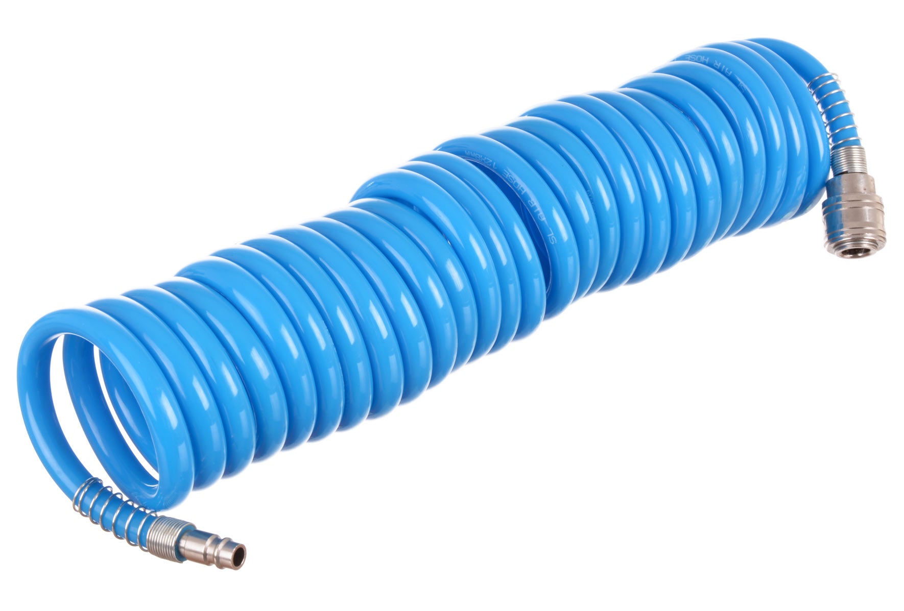 Spirálová hadice 12x8 Pneumatická polyuretanová 7,5m