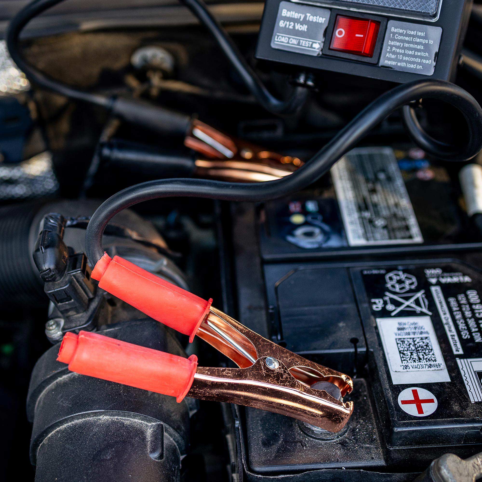 Analogový zkoušeč měřiče baterie 6 12V