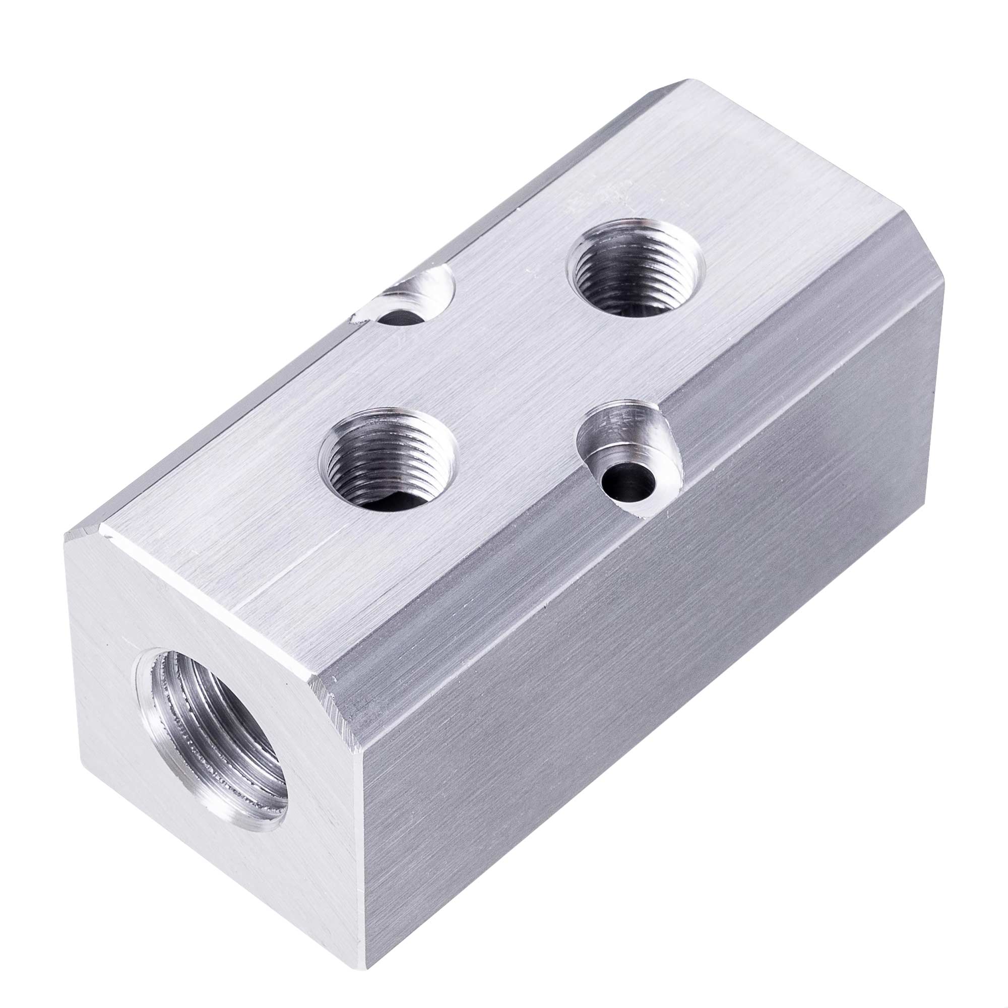 Rozdělovač vzduchu pro Pneumatiku 1/2W 2x 1/4W