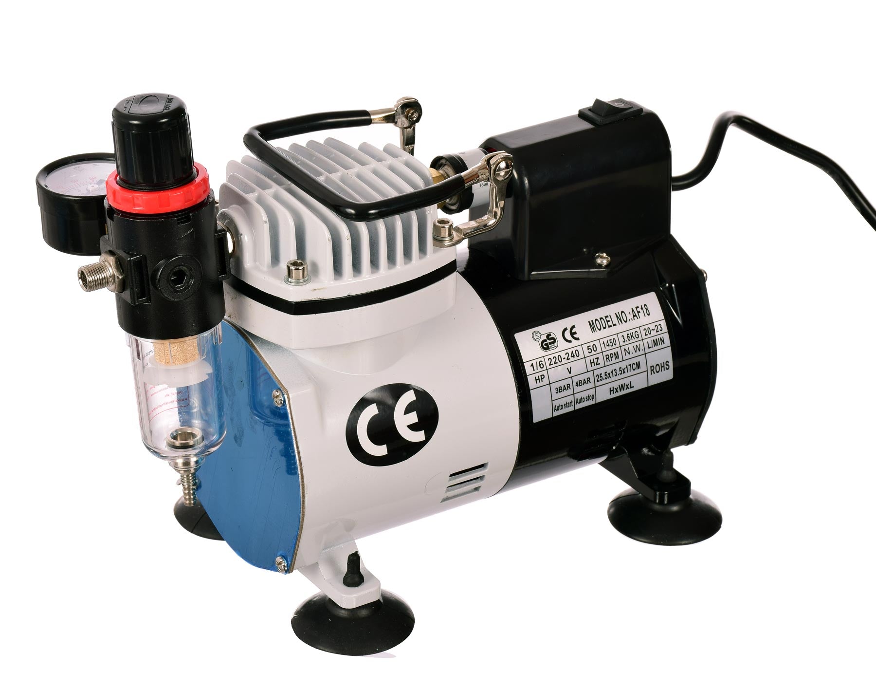 Airbrush kompresor, Airbrush, 0,3mm hadice