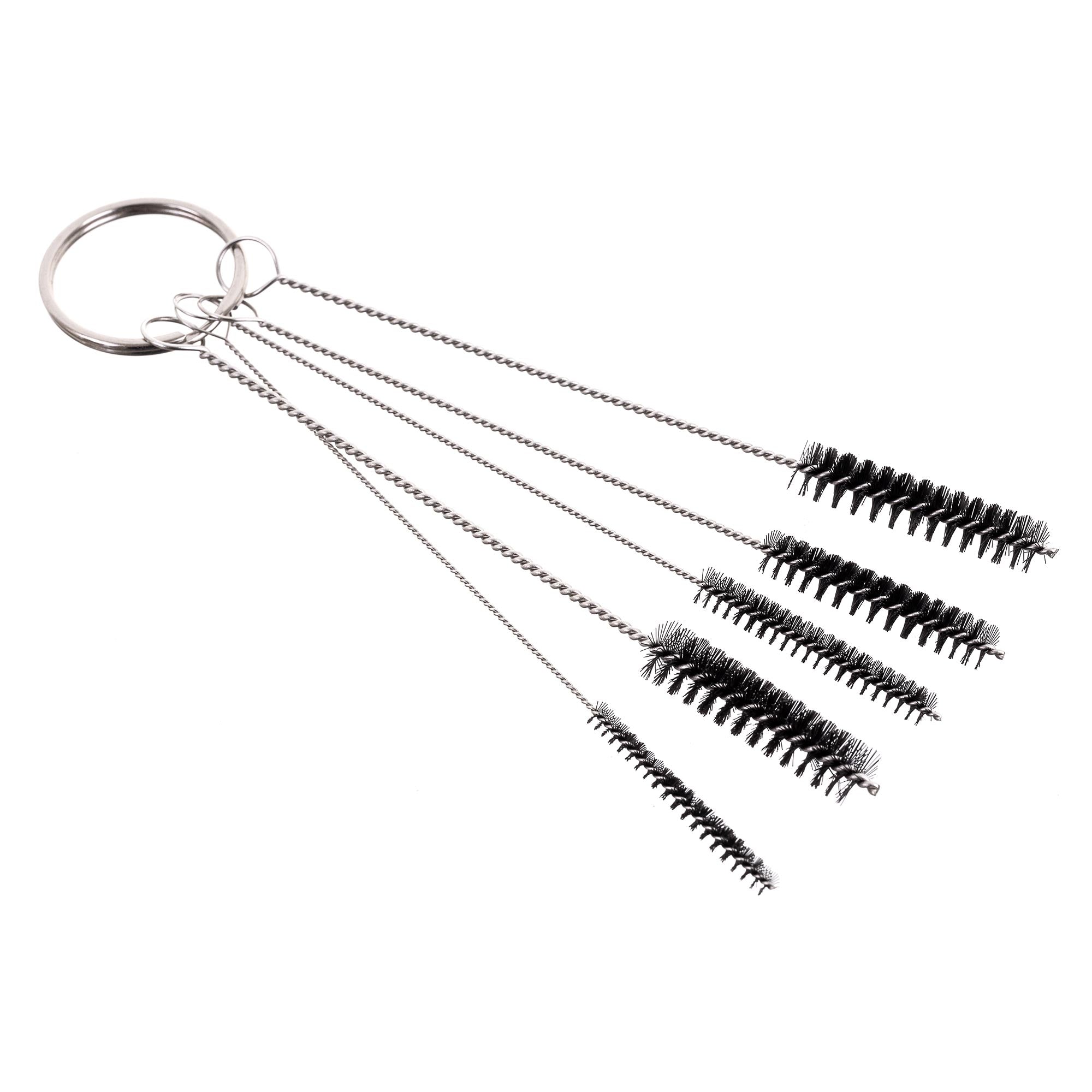 Sada na čištění airbrush pistolí - Nádrž, kartáče, jehly, stojan - BD-778