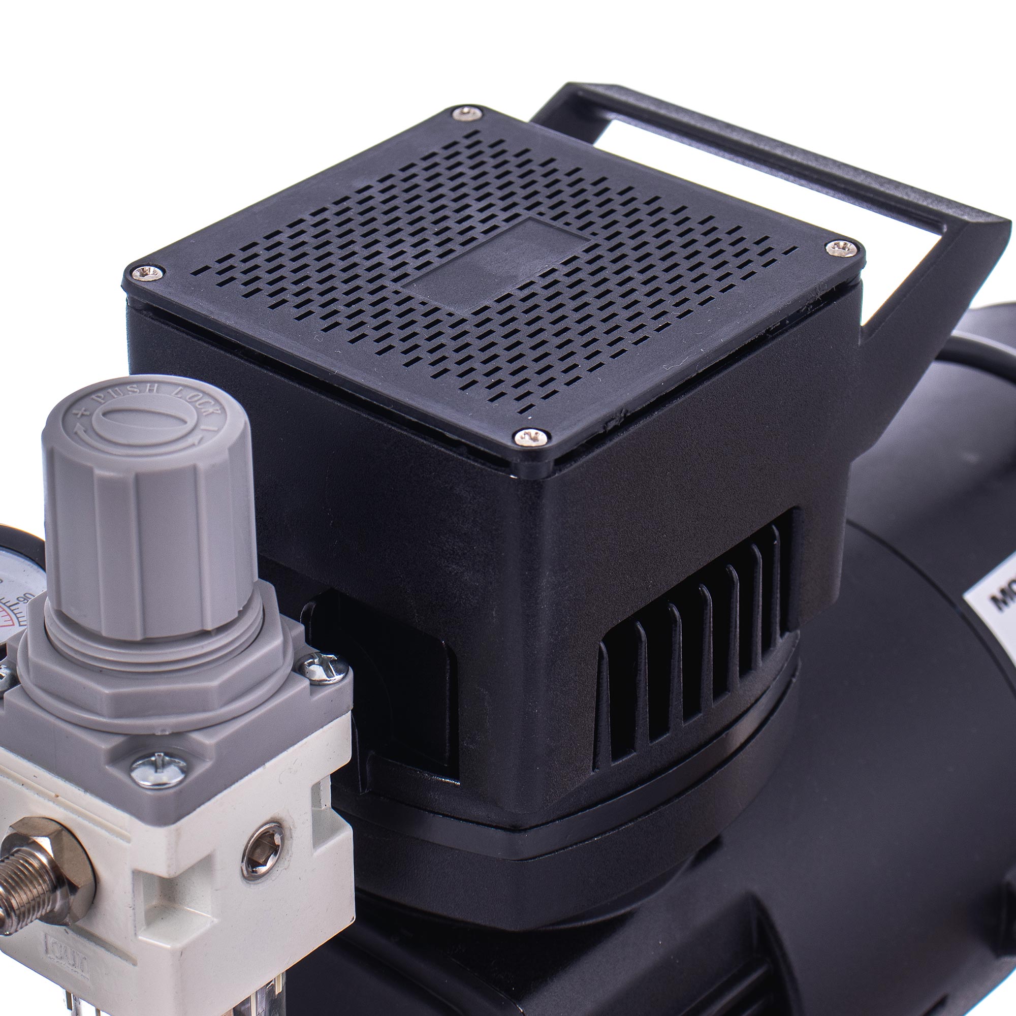 Kompresor, AG-420 FENGDA pro Airbrush 2x Ventilátor 4,5bar redukce + filtr