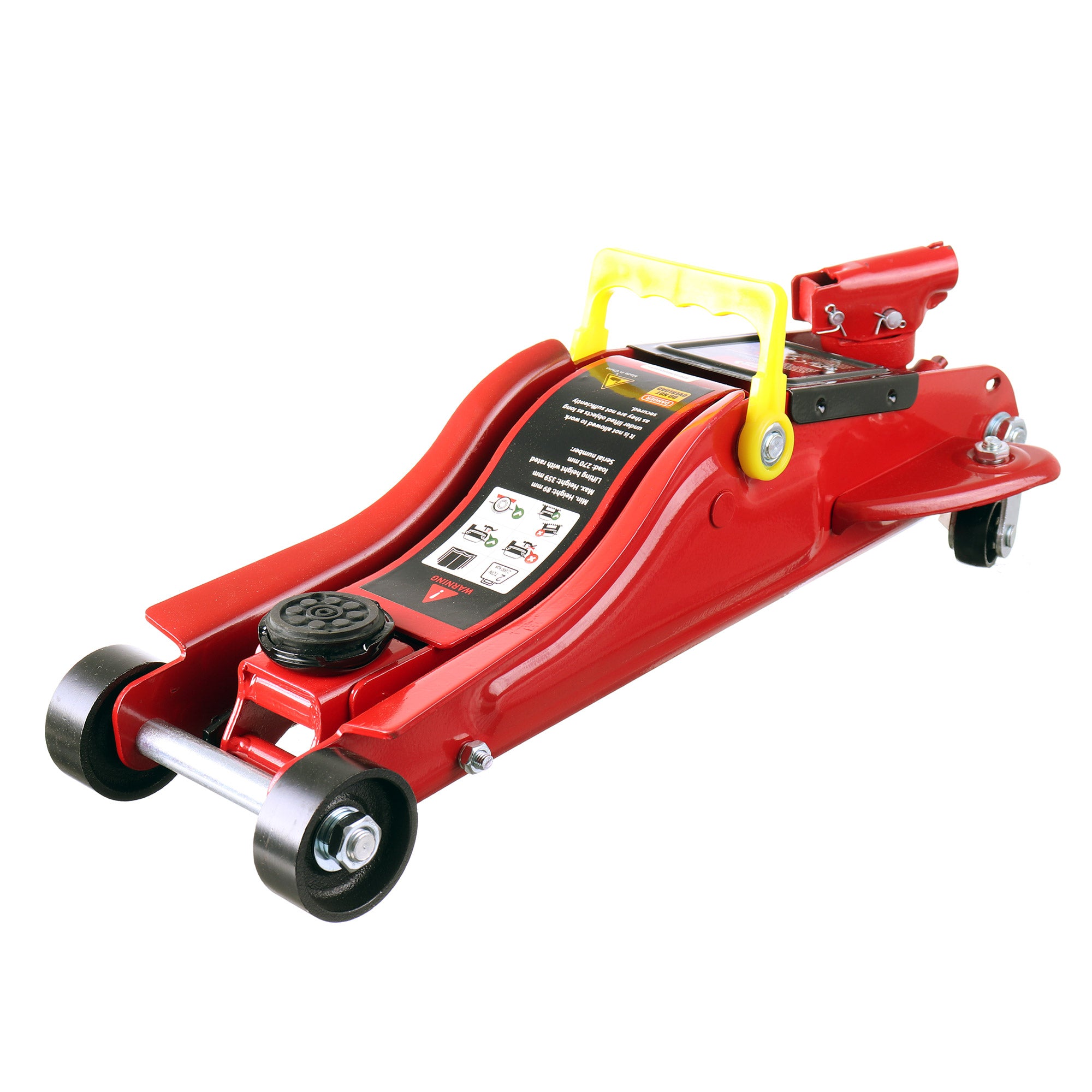Hydraulický zvedák Frog 2 T Nízký profil 89-359 mm Otočné rameno