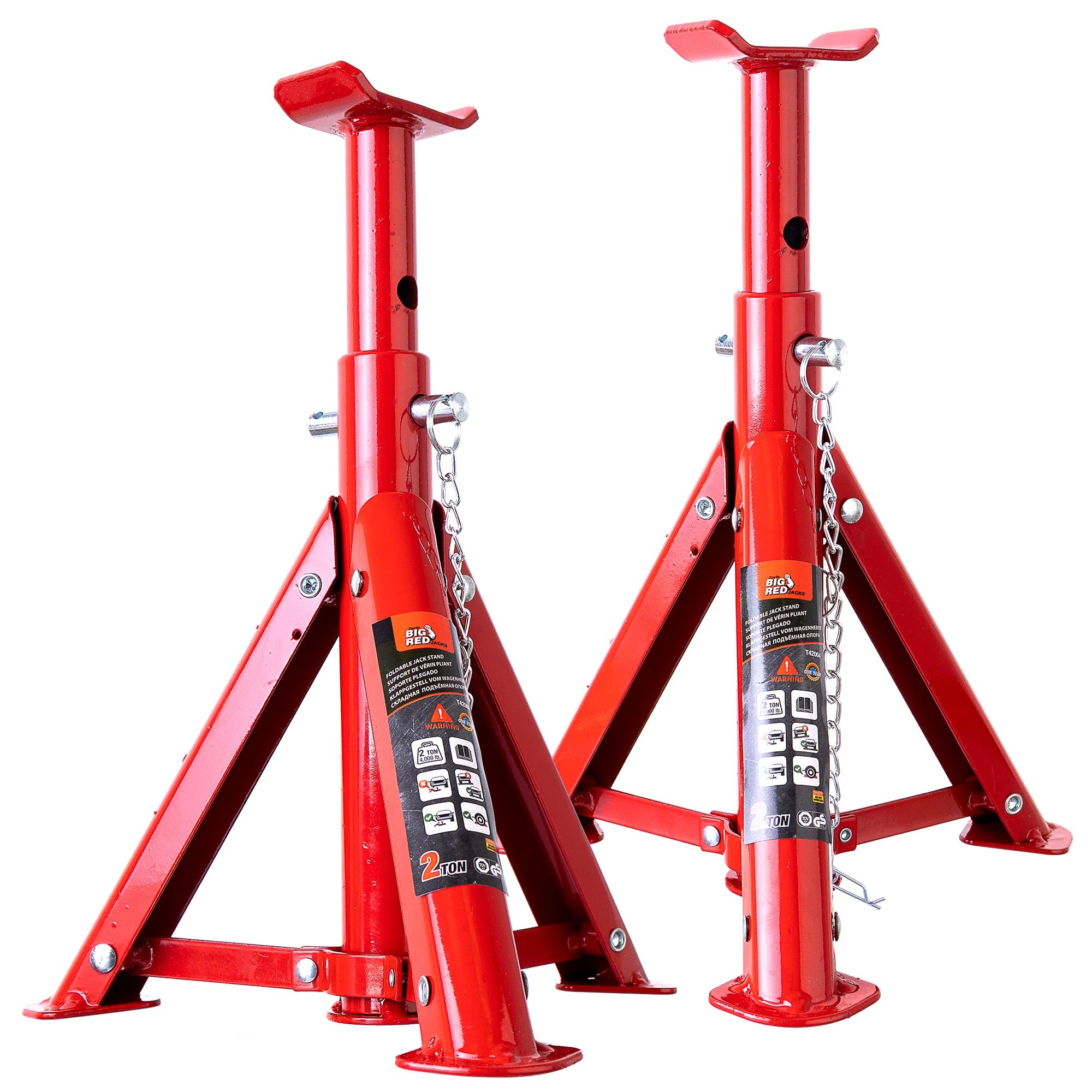 Frog Car Lift 135-340mm + zvedáky + klíny + BIG RED kufr