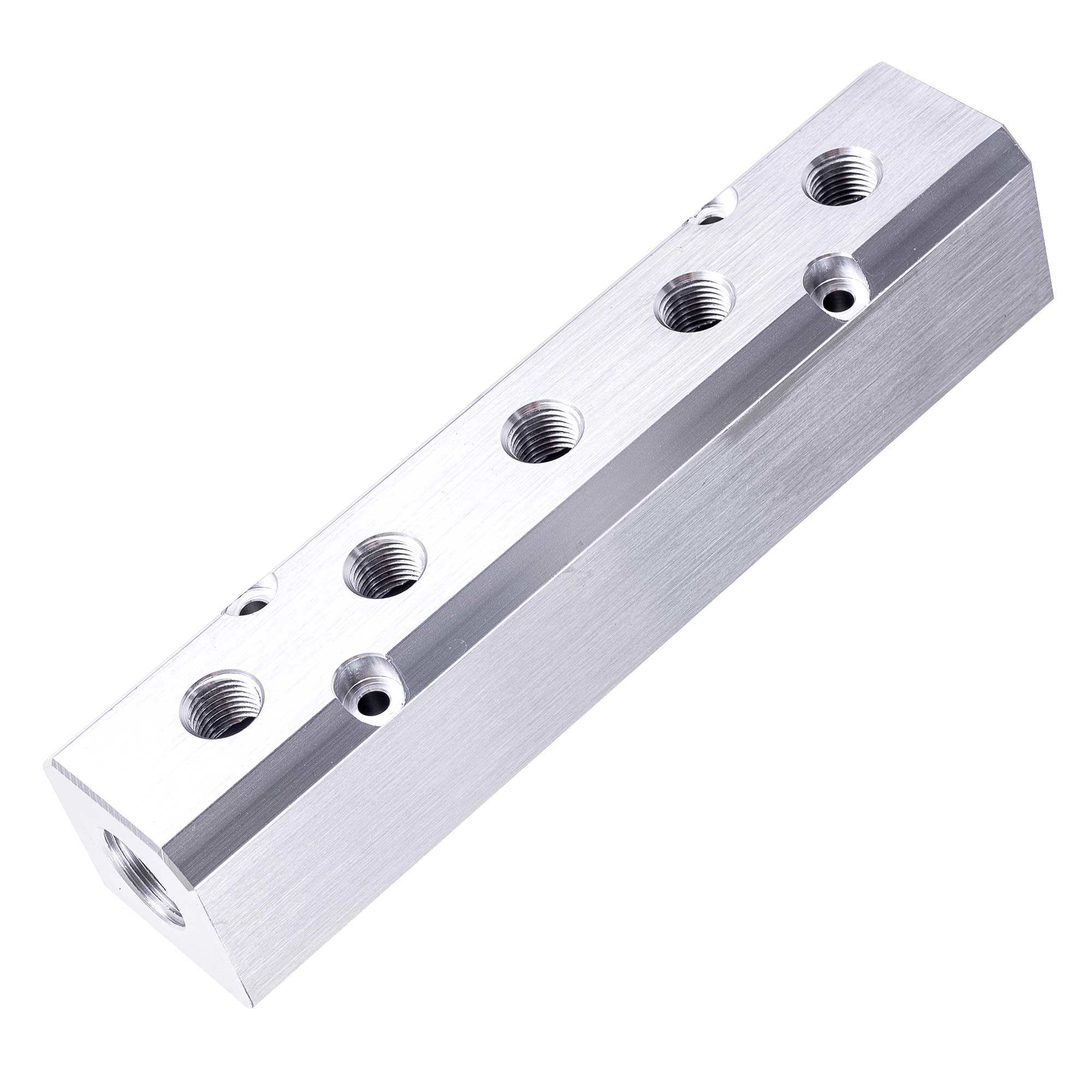 Rozdělovač vzduchu pro pneumatiku 1/2W 5x 1/4W