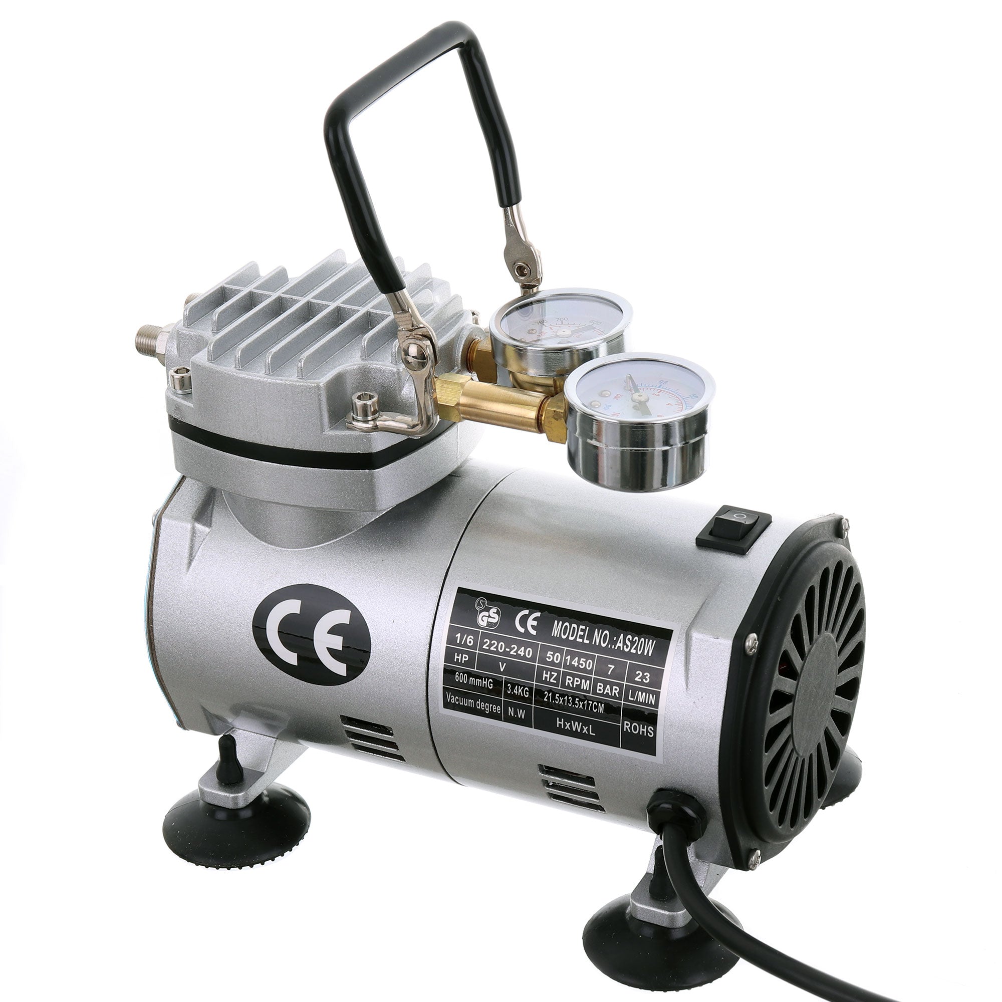 Kompresor pro Airbrush, AS20W vakuová pumpa