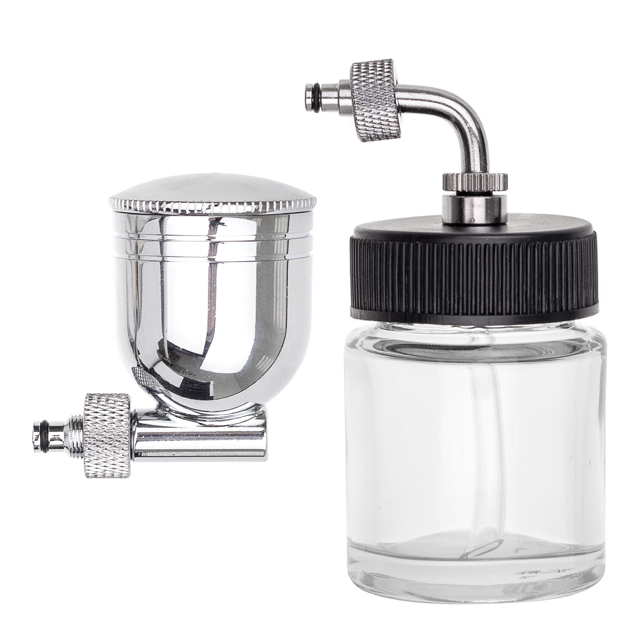 Profesionální airbrush, 3 trysky, sada 2 nádrží + rychlospojka