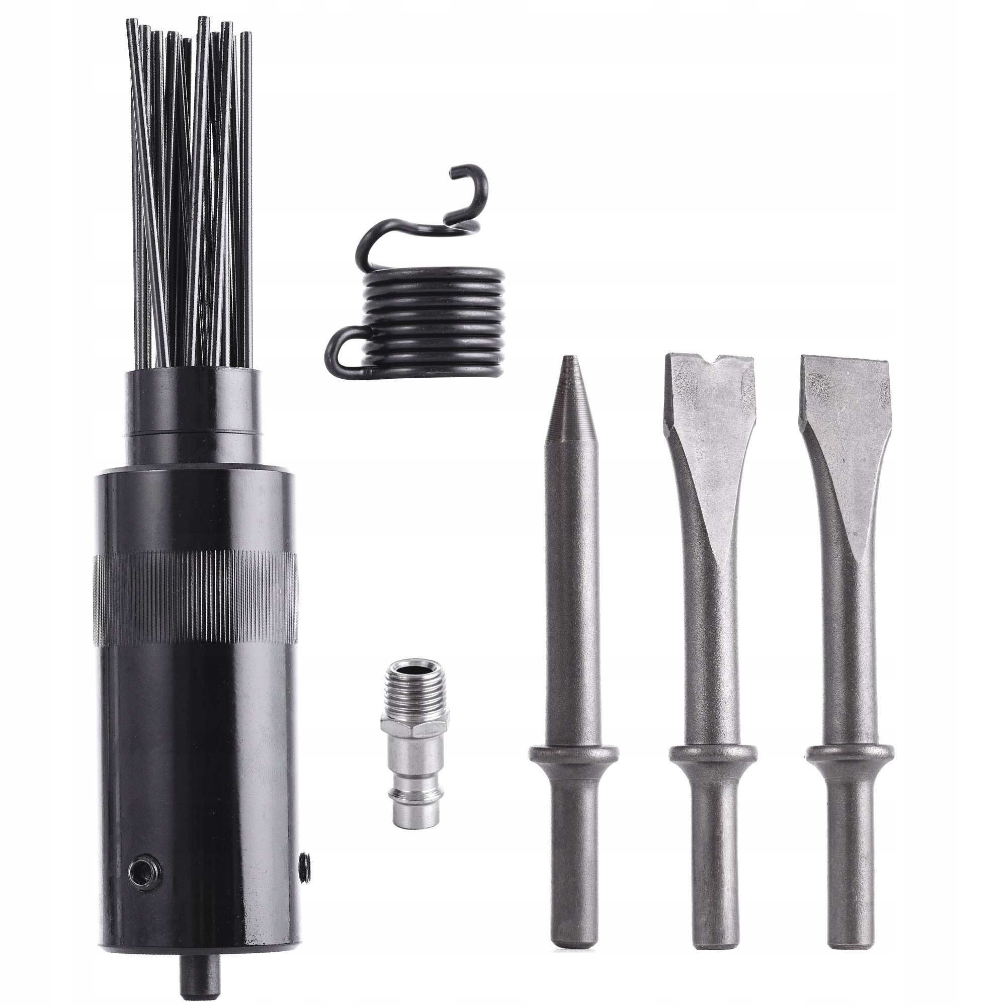 Pneumatické kladivo, jehlové hroty pro rezavé sekáče 2v1