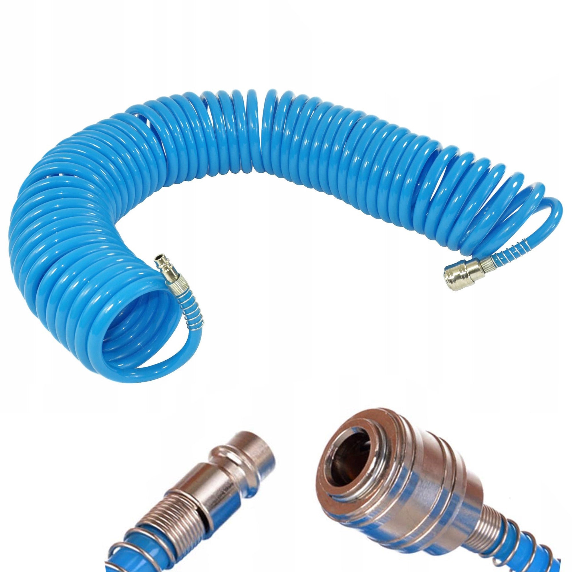 Spirálová hadice 12x8 Pneumatická polyuretanová 15m