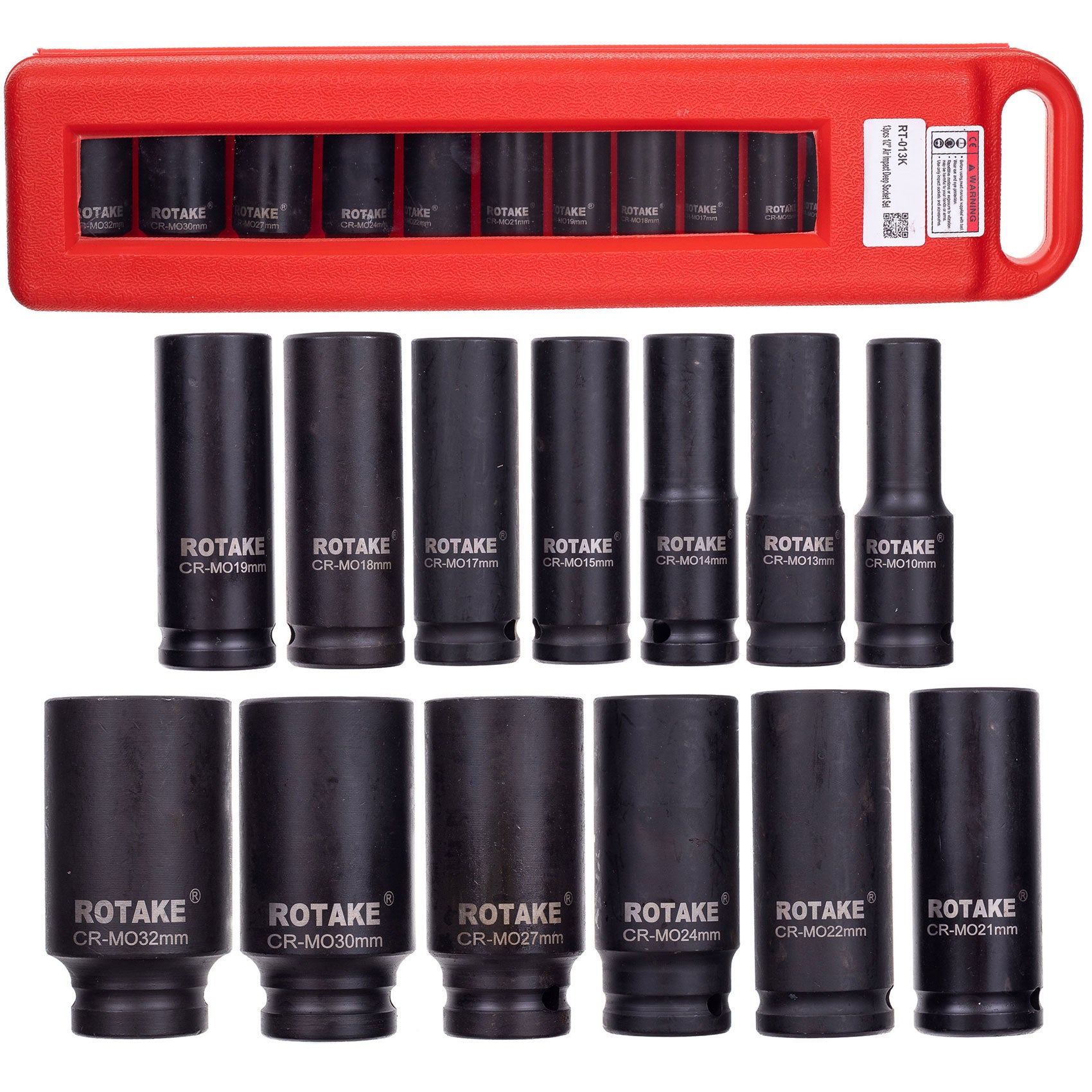Nárazové klíče 1/2 nástrčné LONG 10-32mm