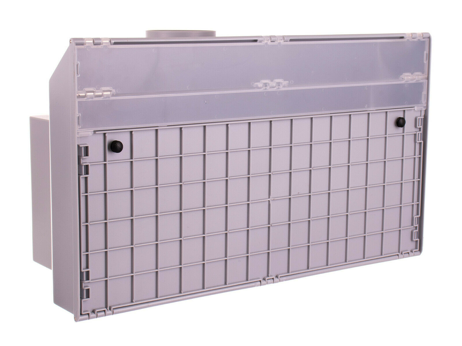 Modelovací kabina - Stříkací box HS-E550BLK - s nastavitelným osvětlením LED, s dvojitým ventilátorem a rotačním stojanem - pro airbrush modeláře