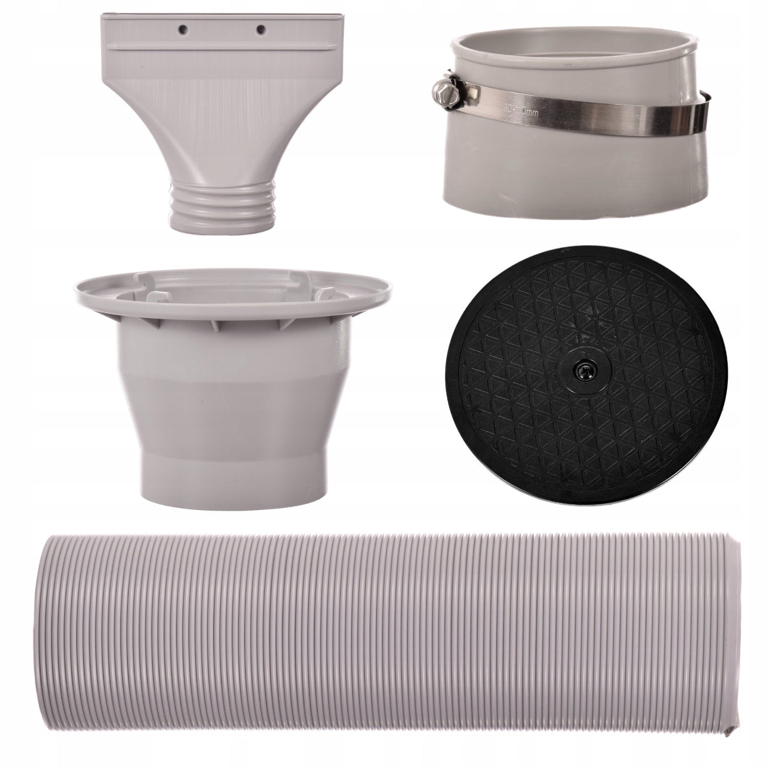 Modelovací kabina - Stříkací box HS-E420DCLBK - s nastavitelným osvětlením LED, s nastavitelným sáním a rotačním stojanem - pro airbrush modeláře