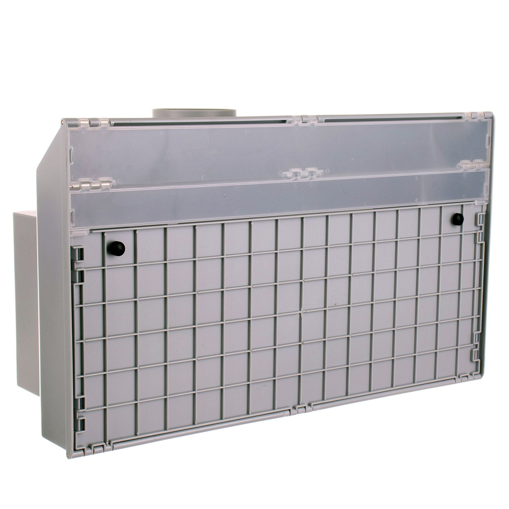 Modelovací kabina - Stříkací box HS-E550LK - s osvětlením LED, s dvojitým ventilátorem a rotačním stojanem - pro airbrush modeláře