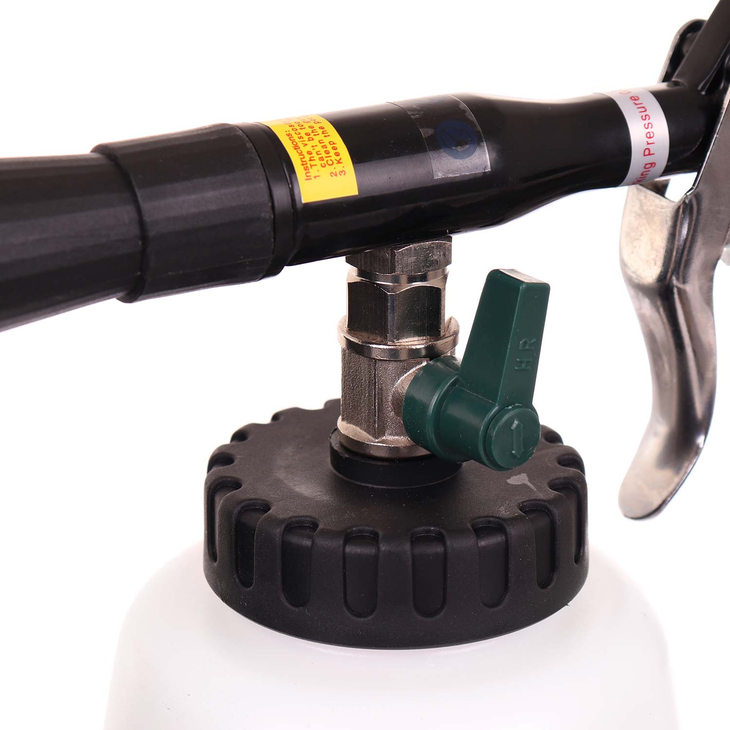 Pistole na mytí čalounění sedadel automobilu Kovová tryska s efektem TORNADO