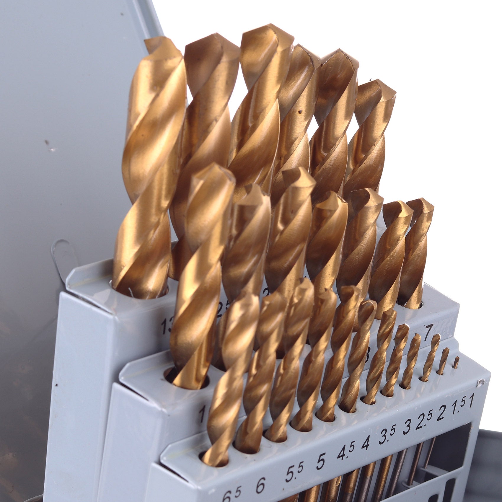 Sada 25 titanových vrtáků Technic