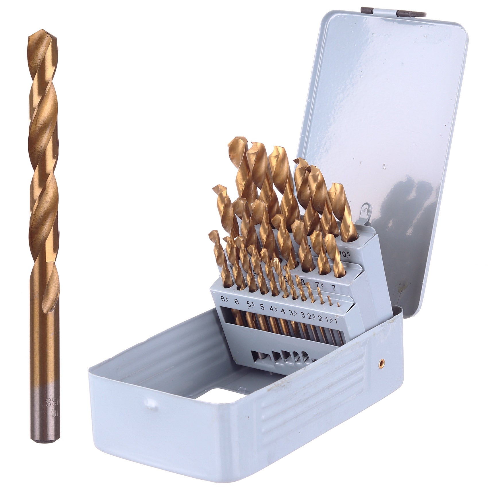 Sada 25 titanových vrtáků Technic