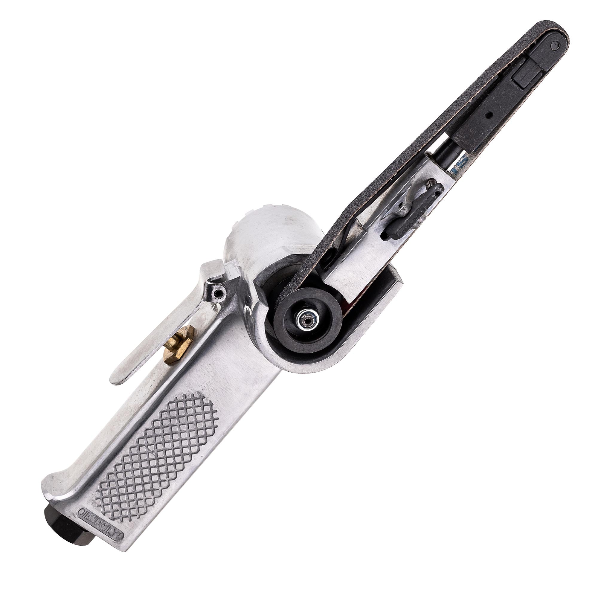 Pneumatická pásová bruska, Technic