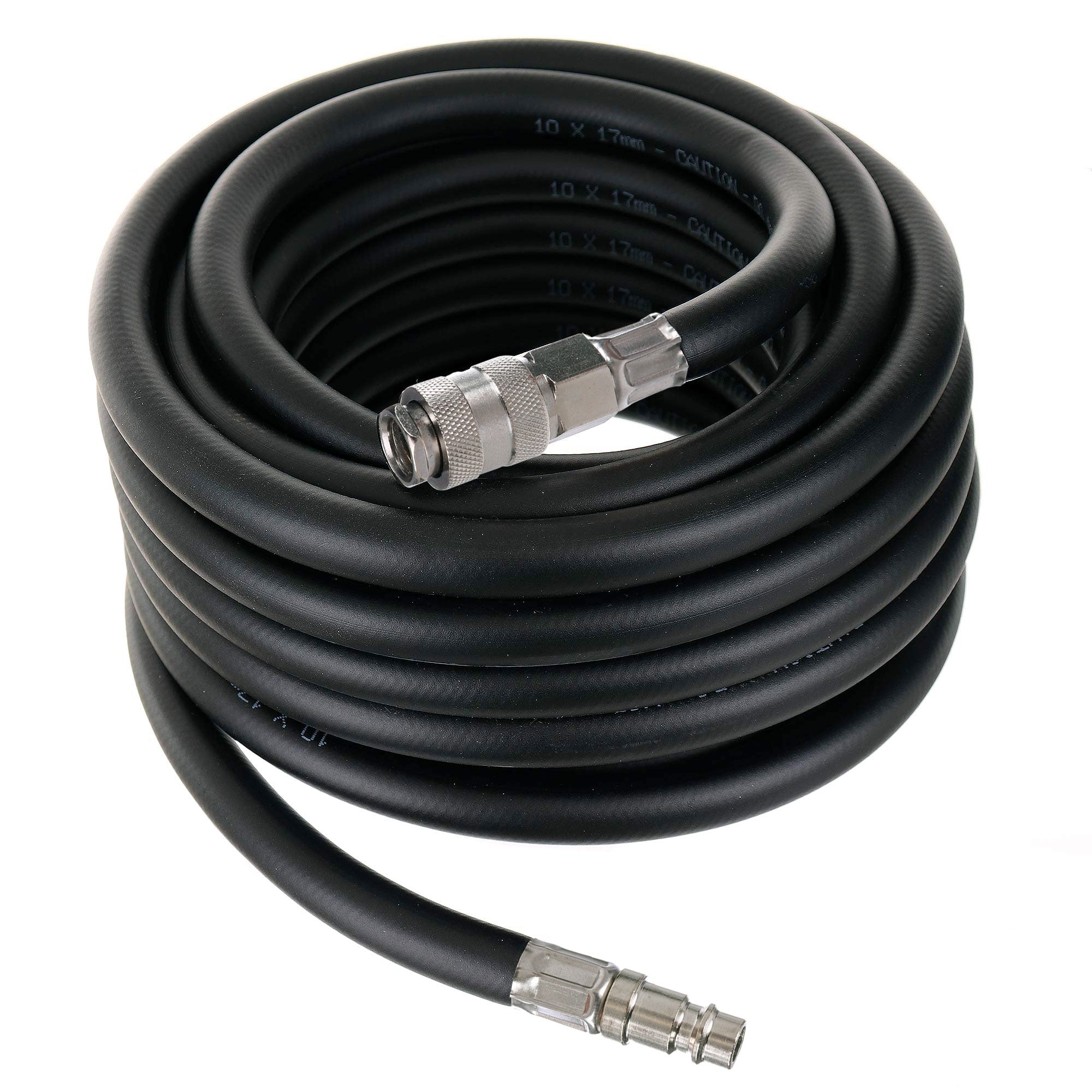 Pneumatická hadice 10m, GUMOVÁ Pružná, 8x14mm