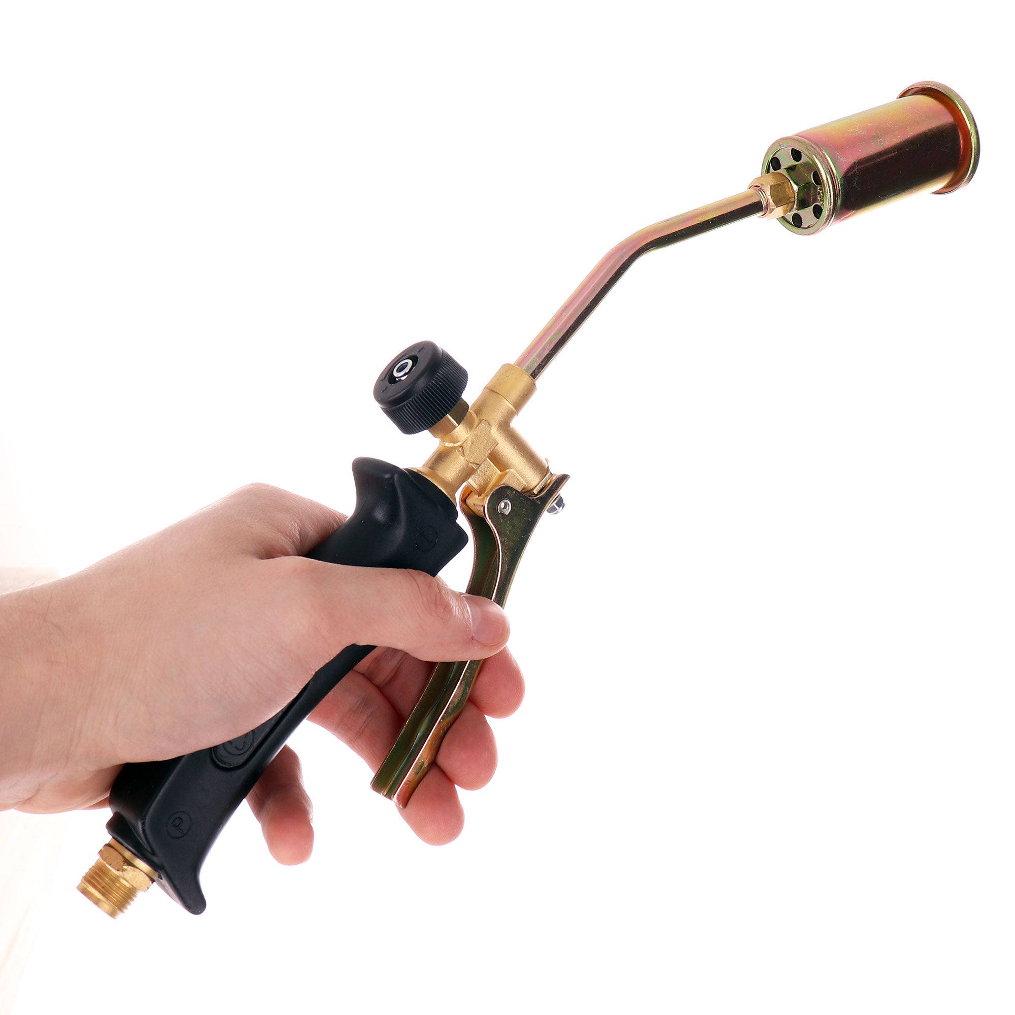 Plynový hořák na opalování, 3-trysky, na střešní lepenku