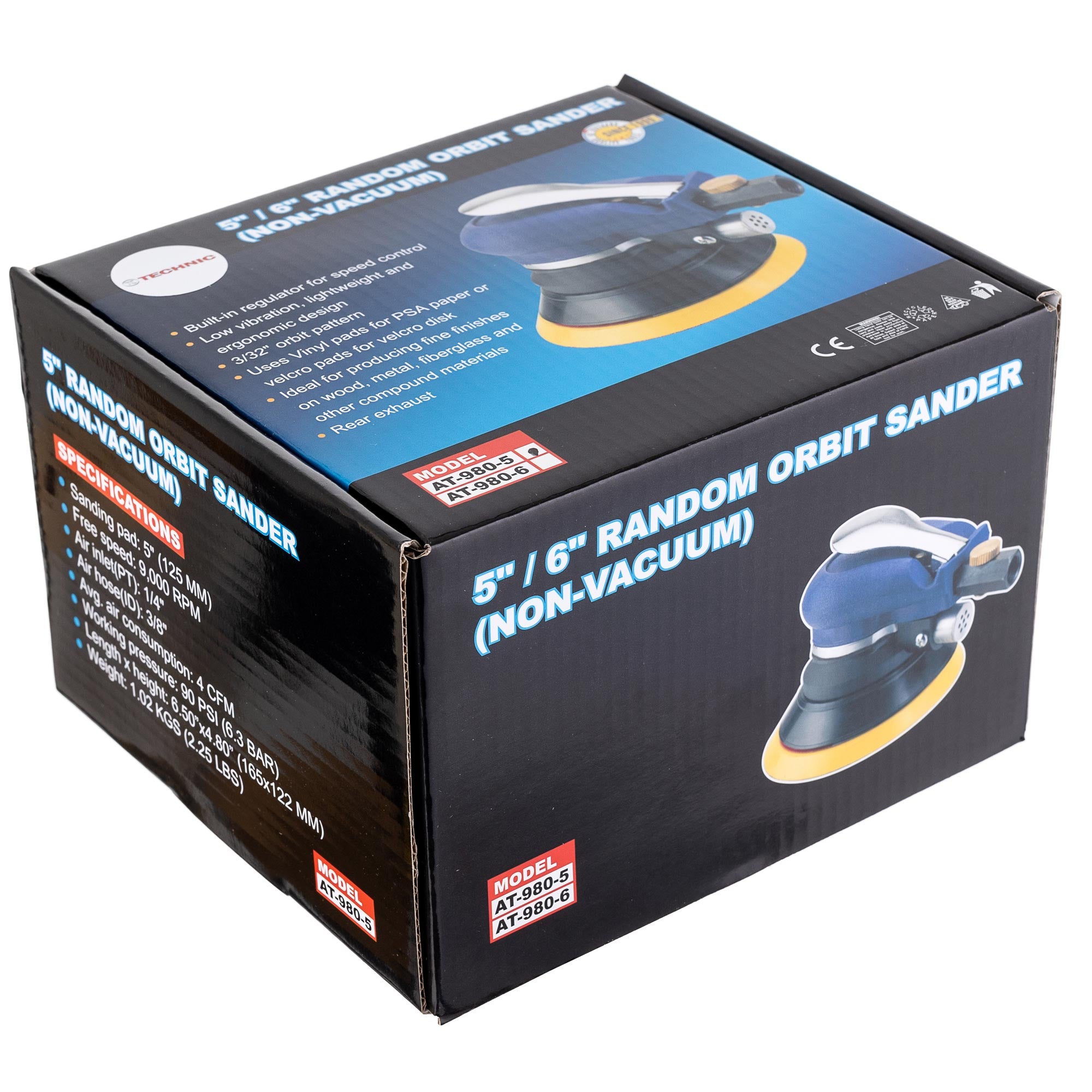 Pneumatická excentrická bruska 125mm AT-980-5