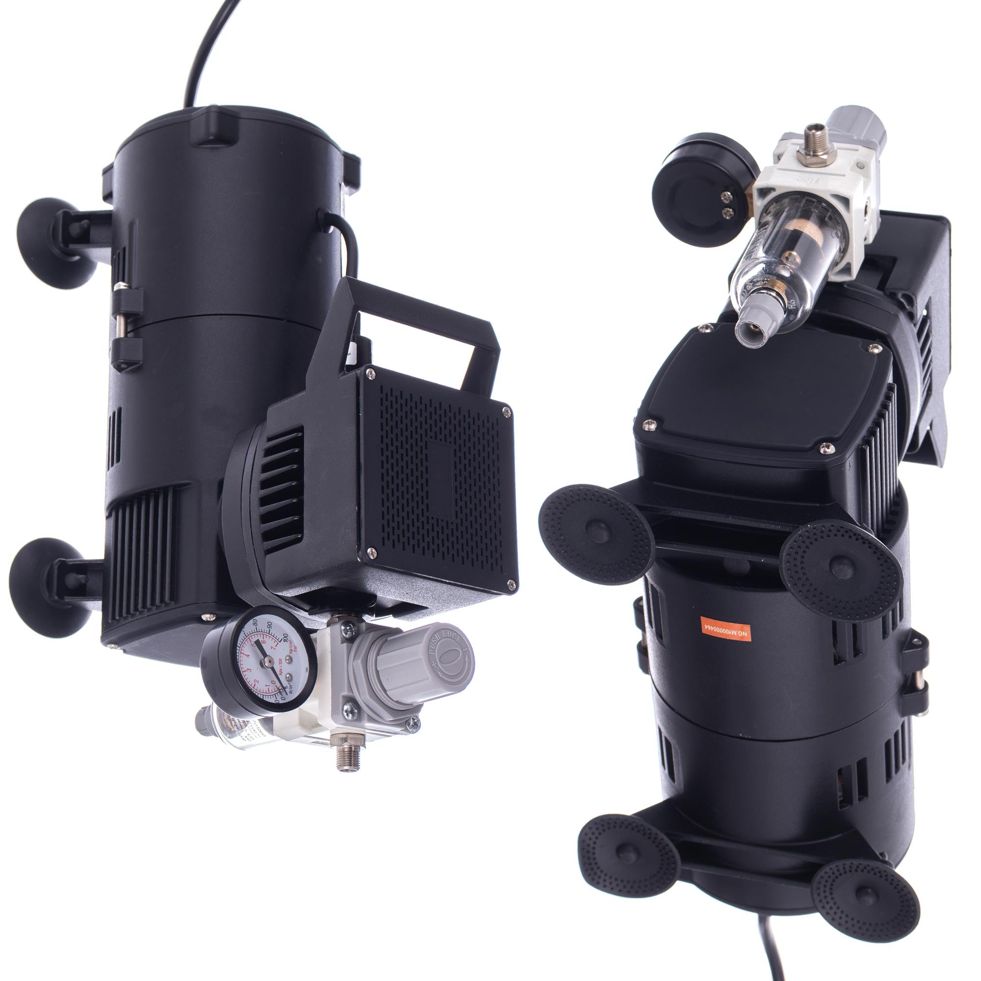 Kompresor, AG-420 FENGDA pro Airbrush 2x Ventilátor 4,5bar redukce + filtr