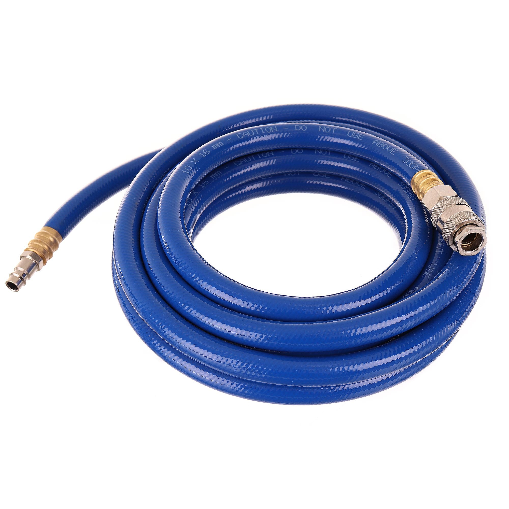 Pneumatická hadice, PVC 10mm x 5m Rychlospojky