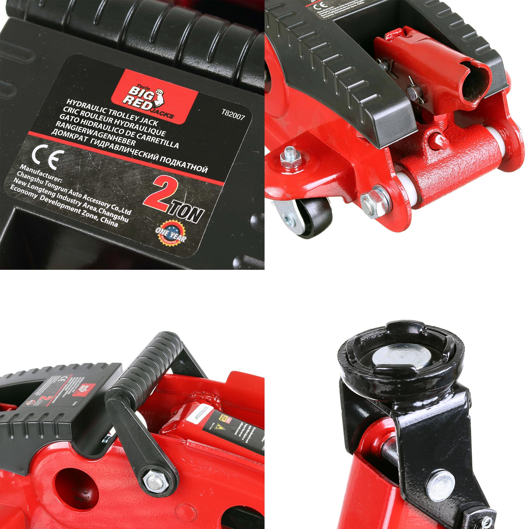 Hydraulický automobilový zvedák Frog Lever 2T 130-350mm + guma