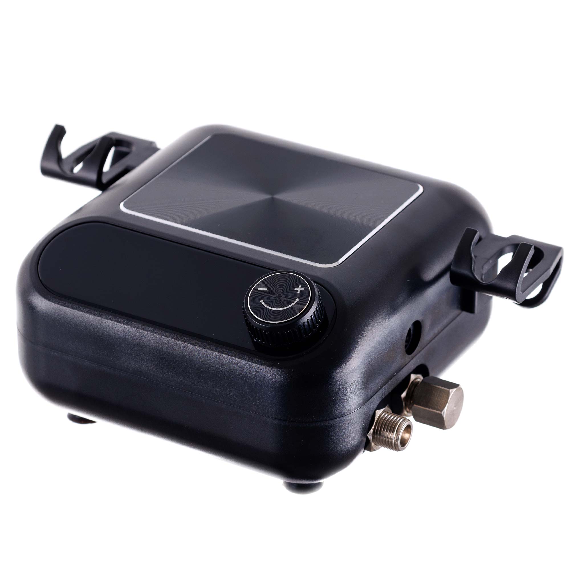 Tichý kompresor pro DVA Airbrush, 2x Airbrush 0,3, Hadice 170cm, Nastav.