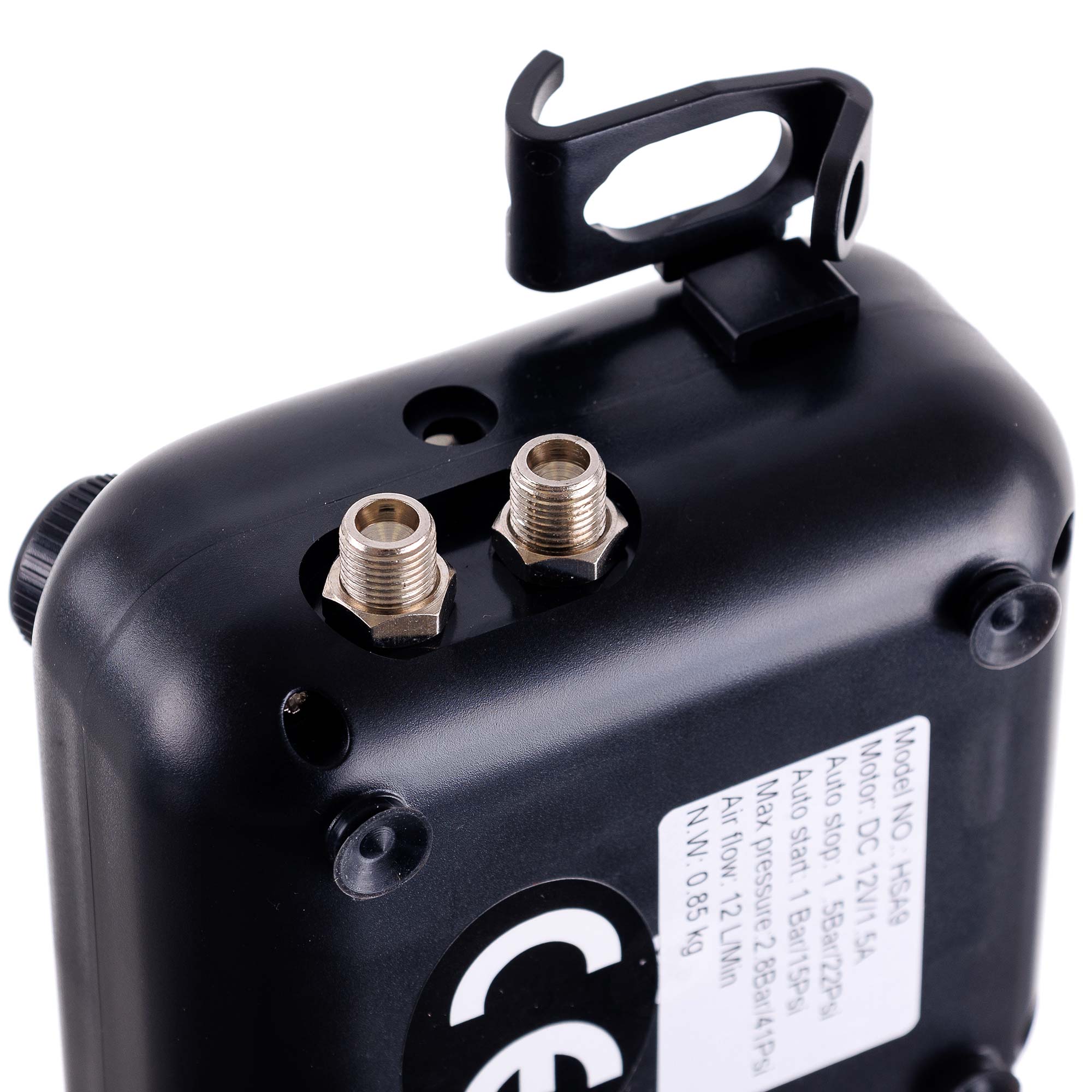 Tichý kompresor pro DVA Airbrush, 2x Airbrush 0,3, Hadice 170cm, Nastav.