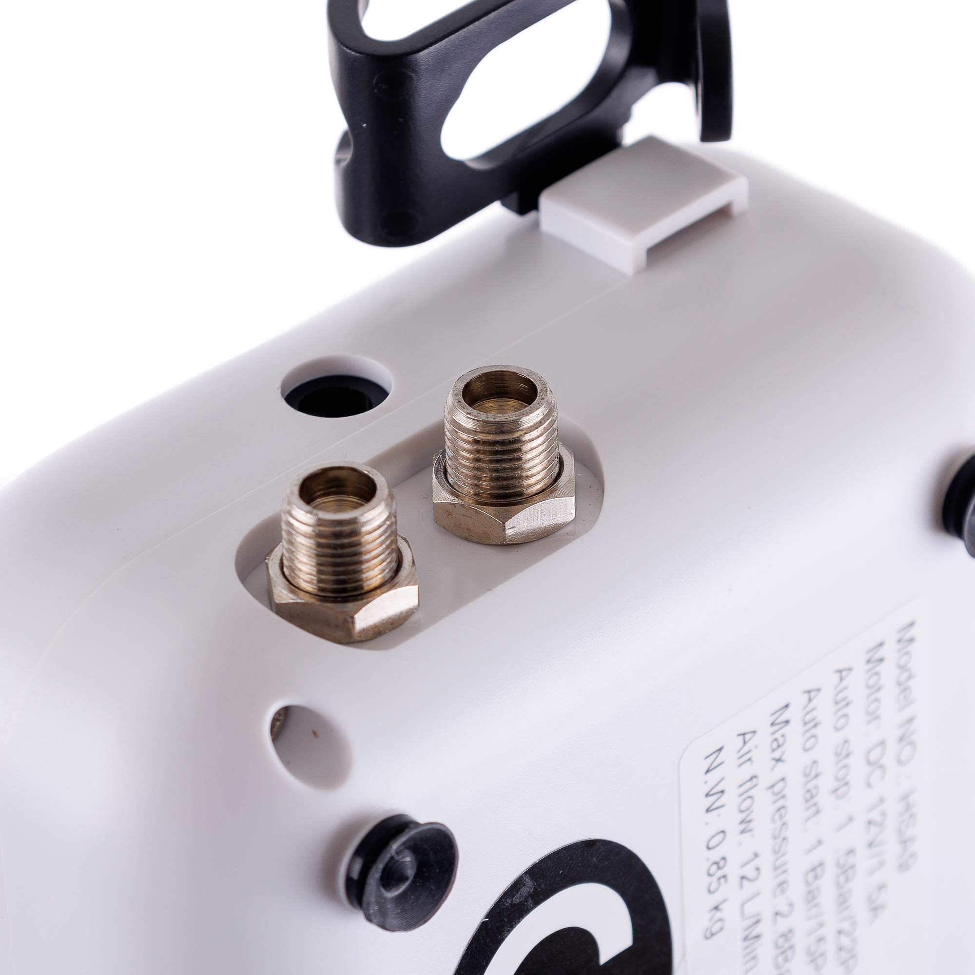 Kompresor pro DVA Rozprašovače 2x 0,3 Hadice 170 cm Nastavitelný kompresor AUTO STOP