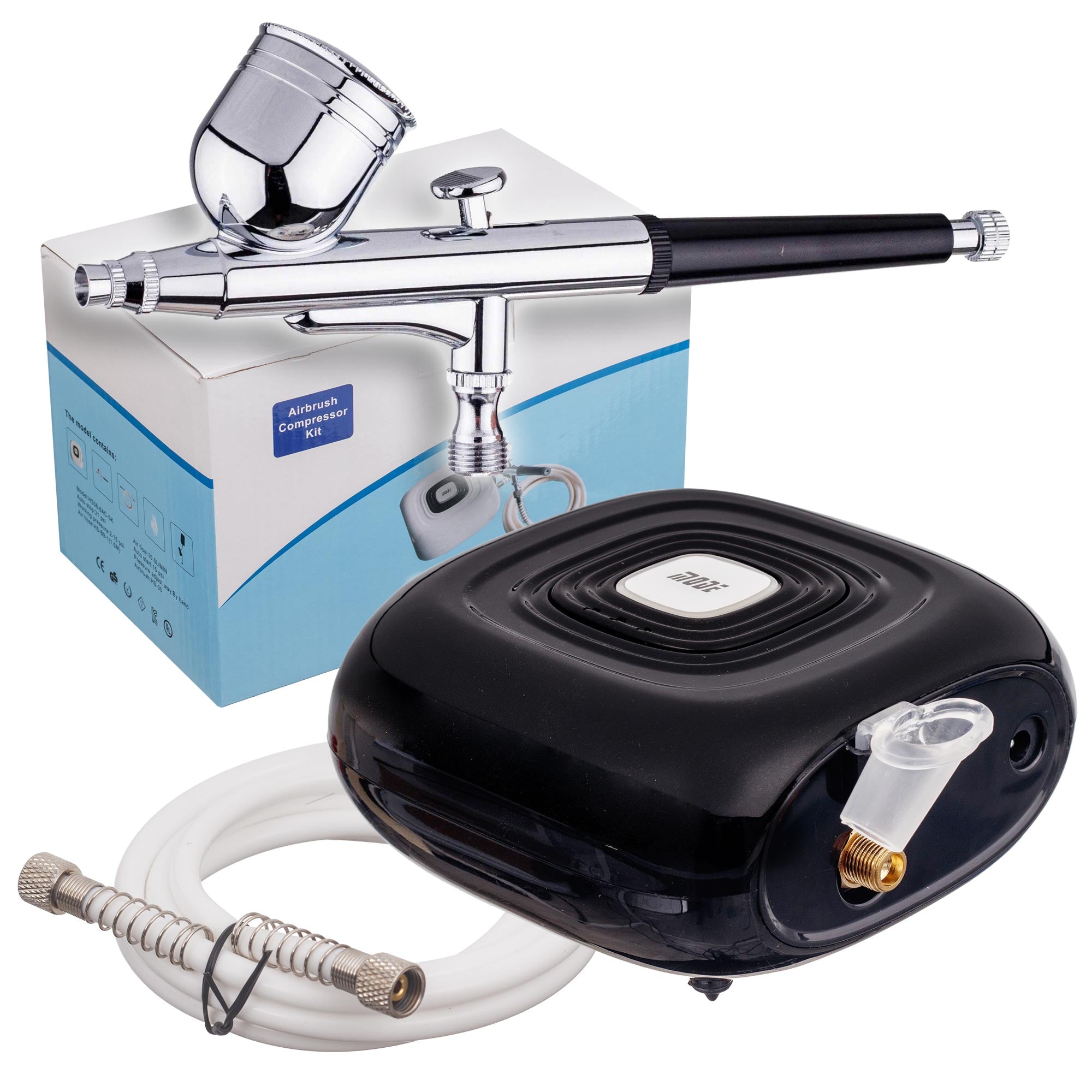Kompresor s Airbrushem Pro Modelarstvi HS08-6 Auto Start Stop