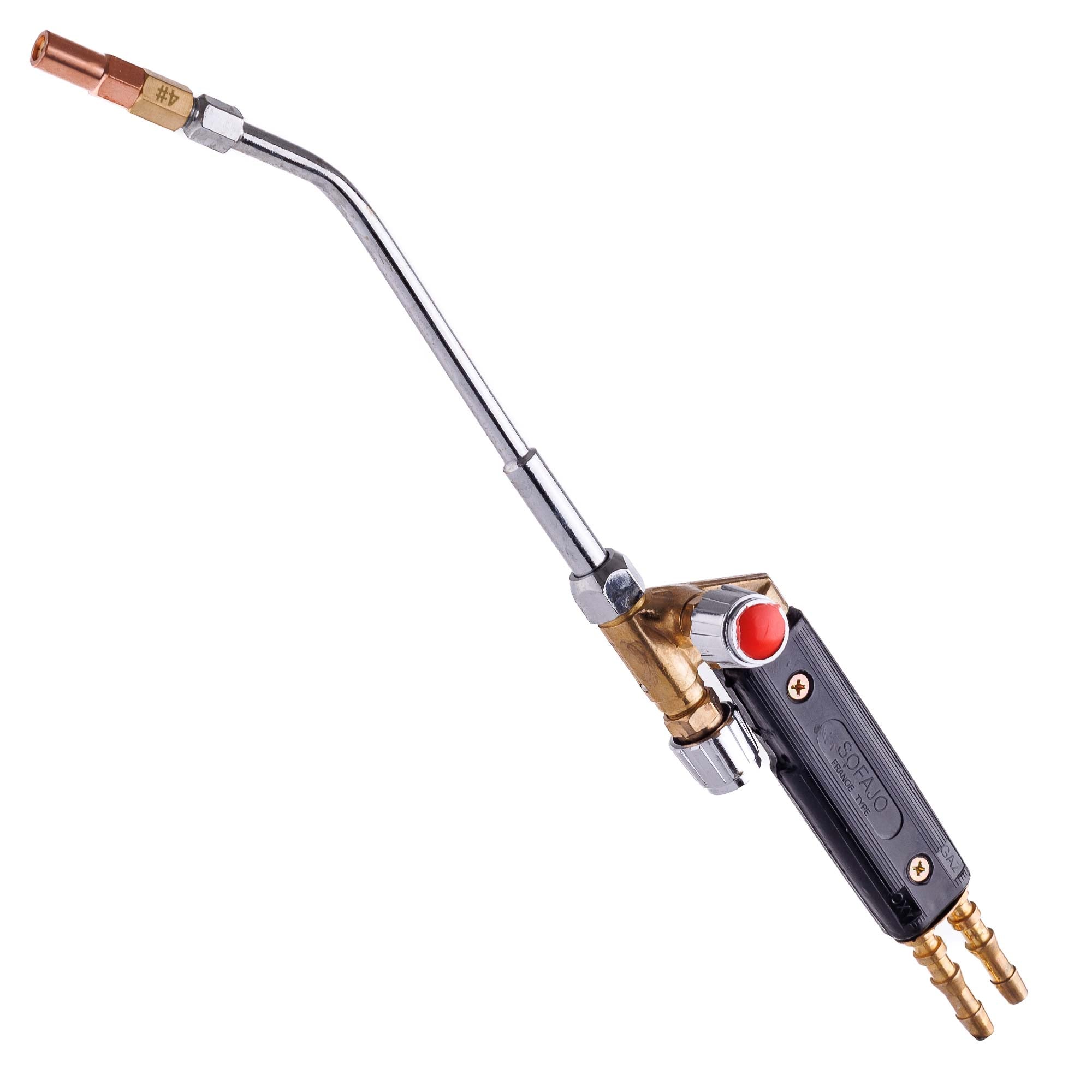 Propanový kyslíkový tvrdý pájecí hořák 5x přesné trysky pájecí pistole