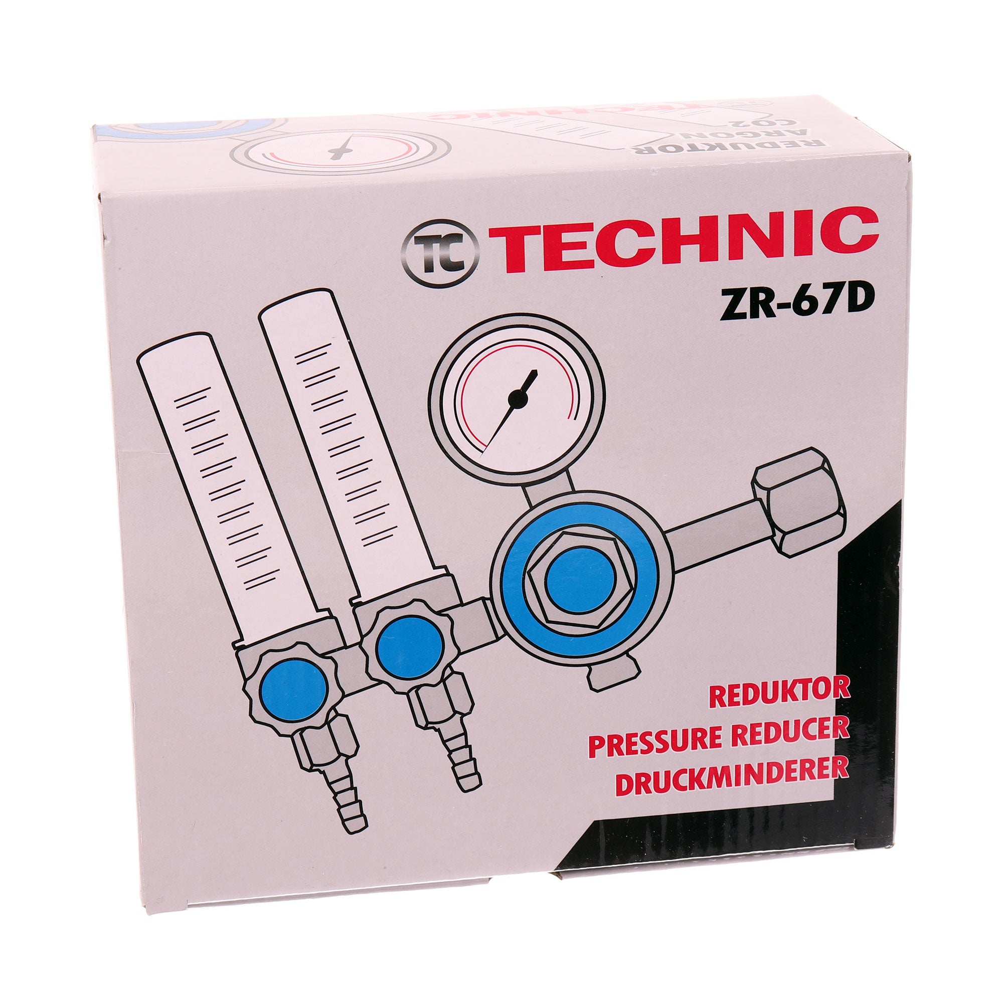 REDUKTOR ZR-67DOUBLE pro 2parametry CO2 a ARGON