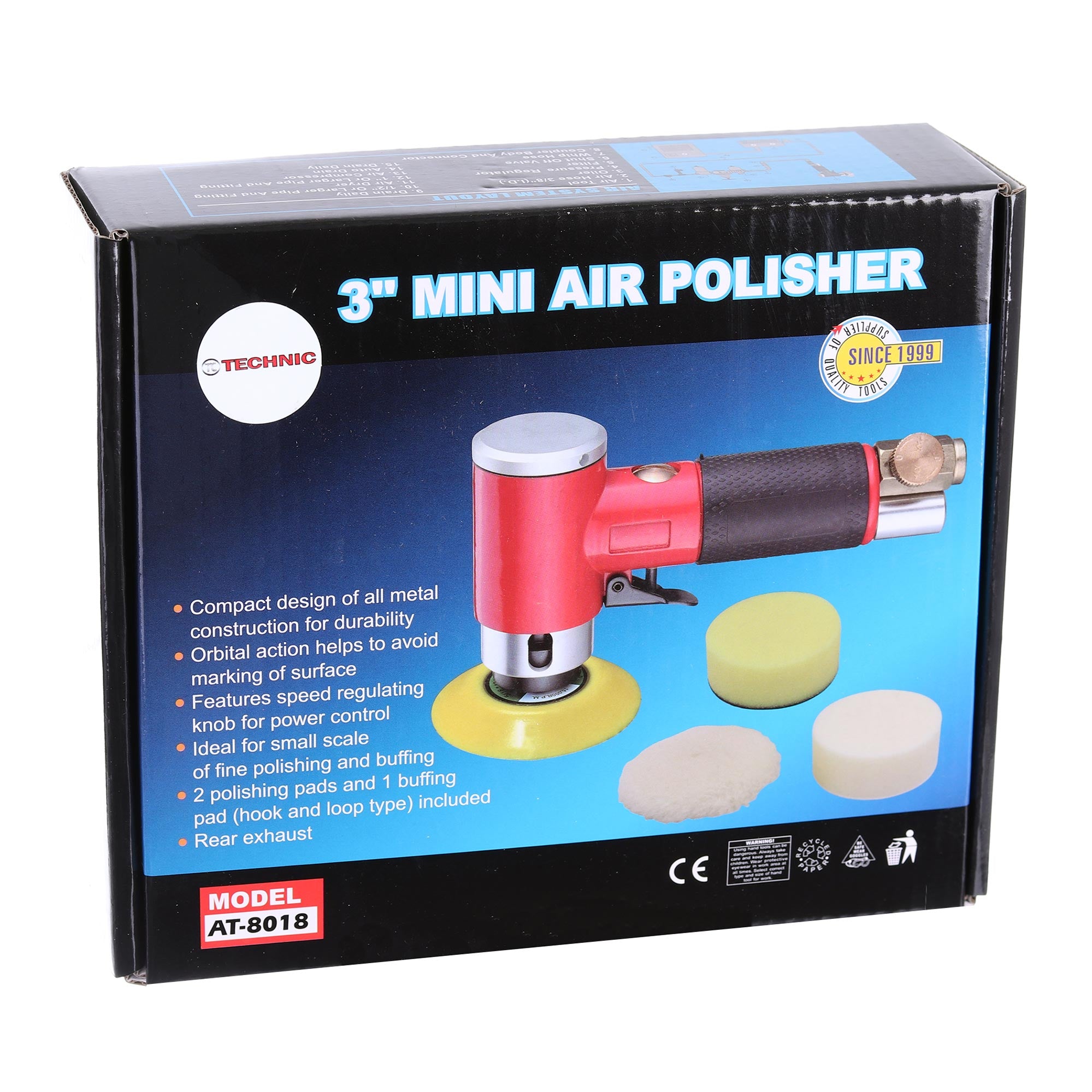 Bruska Leštička Pneumatický světlomet 75mm