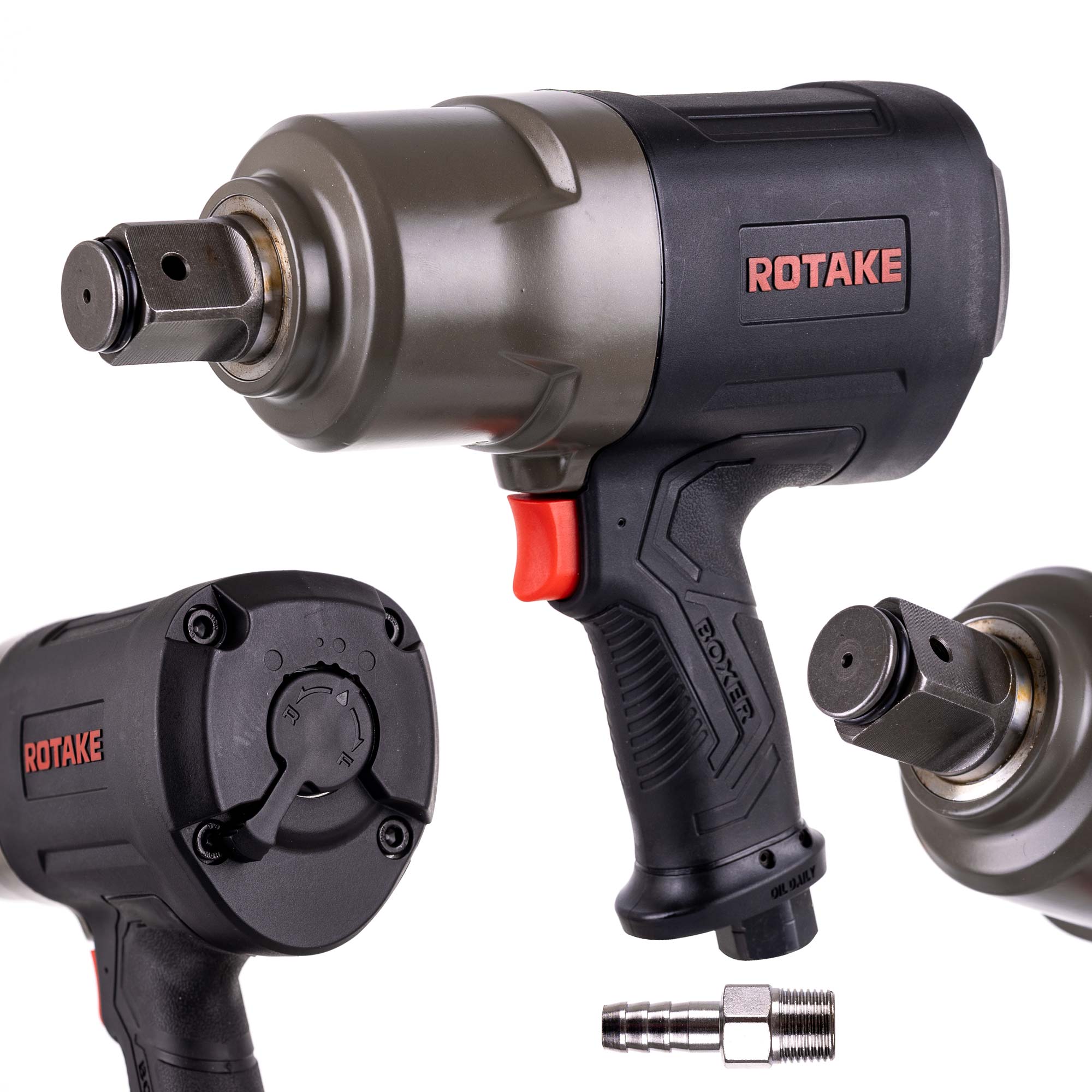 Pneumatický rázový klíč Short ROTAKE 2100 Nm 1" Twin Hammer