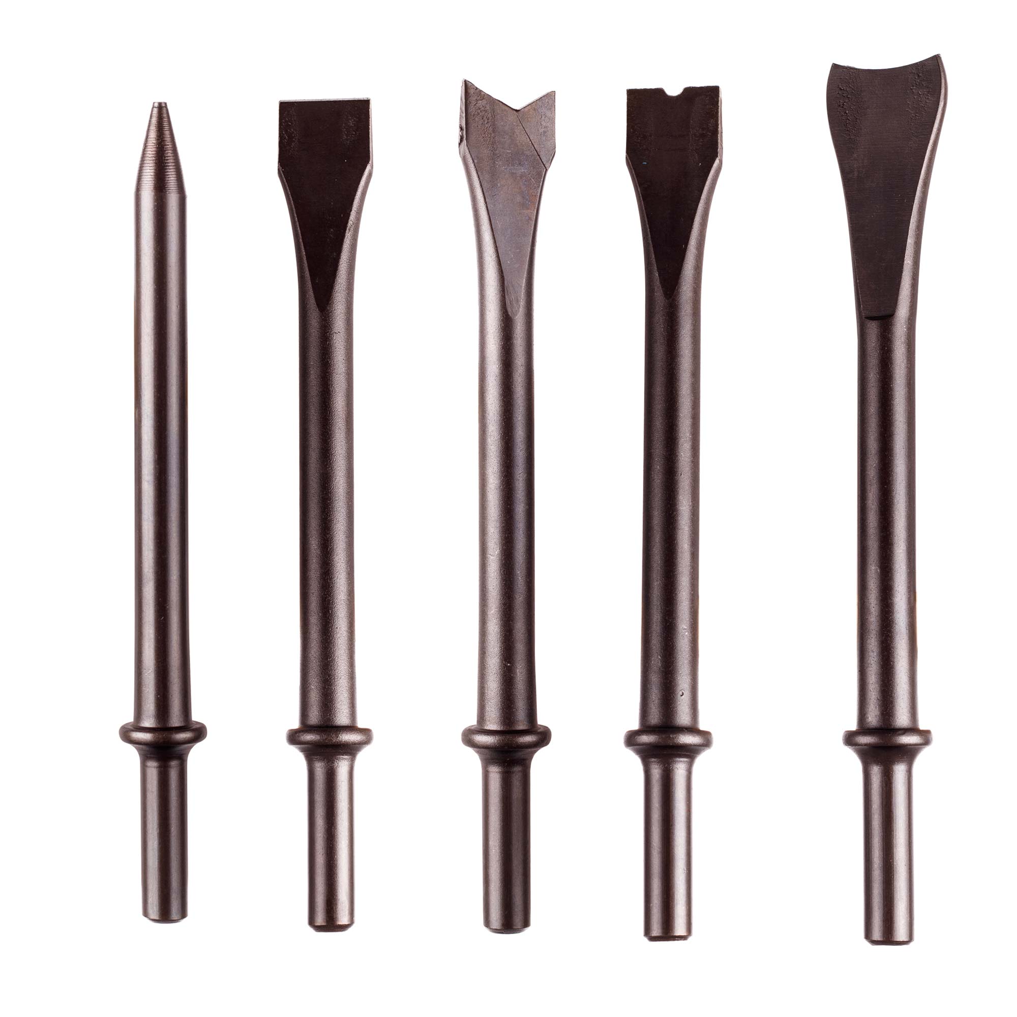 Pneumatické kladivo Pneumatické úderové kladivo KIT 26 ELEMENTS Hlavy sekáčů na spoje